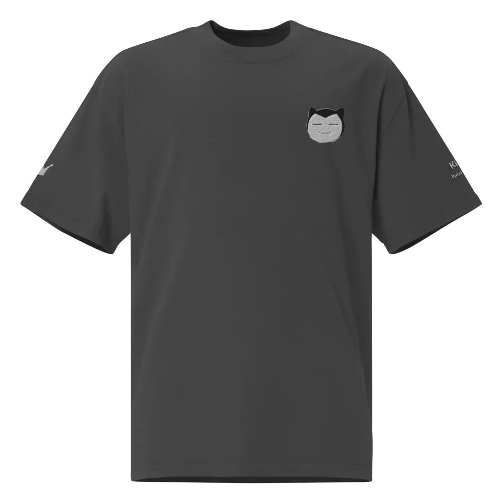 Big Blue Embroidered Oversized Tee product image (1)