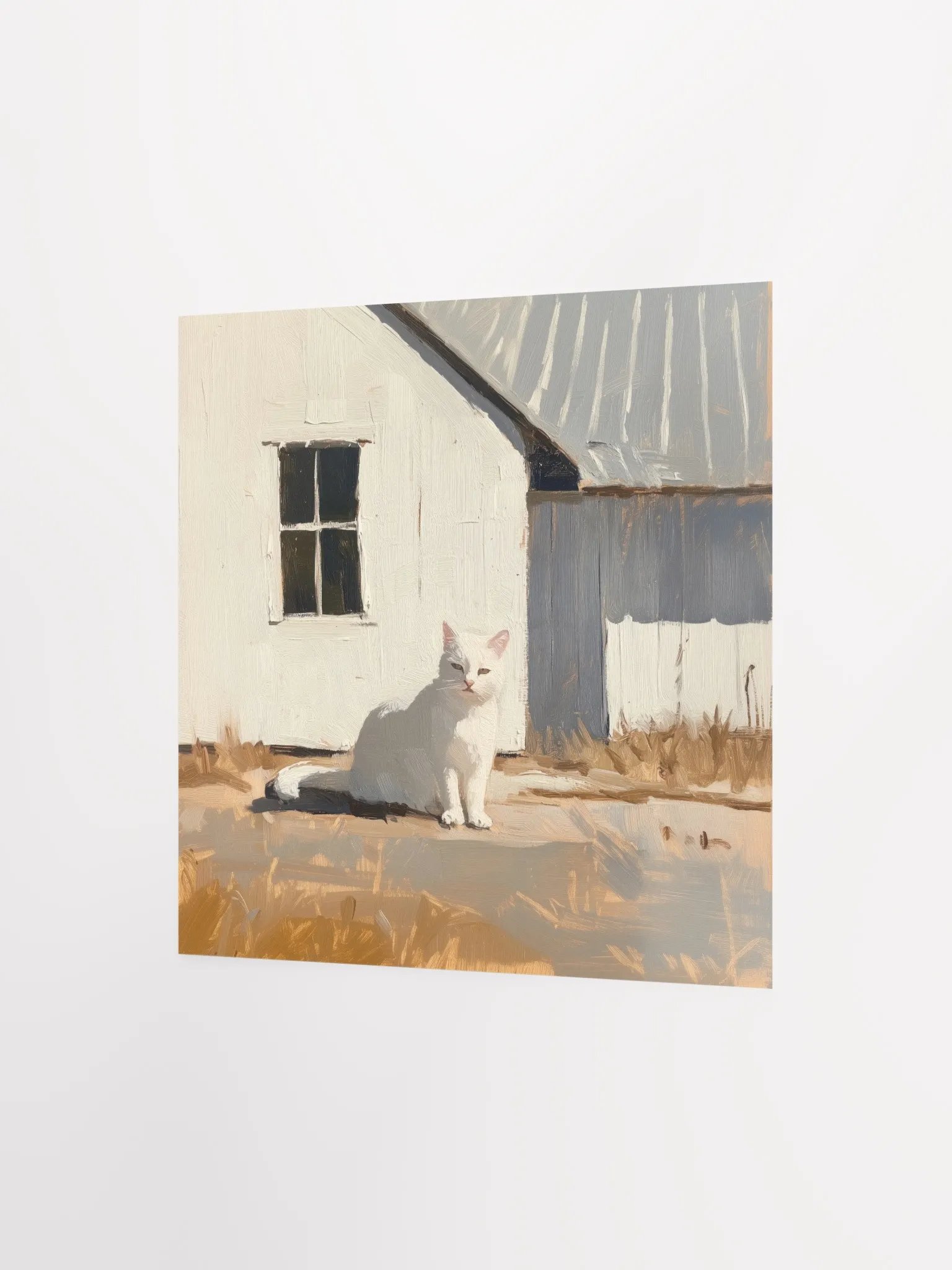 Modern Farmhouse: Sunlit Cat Art Print product image (10)
