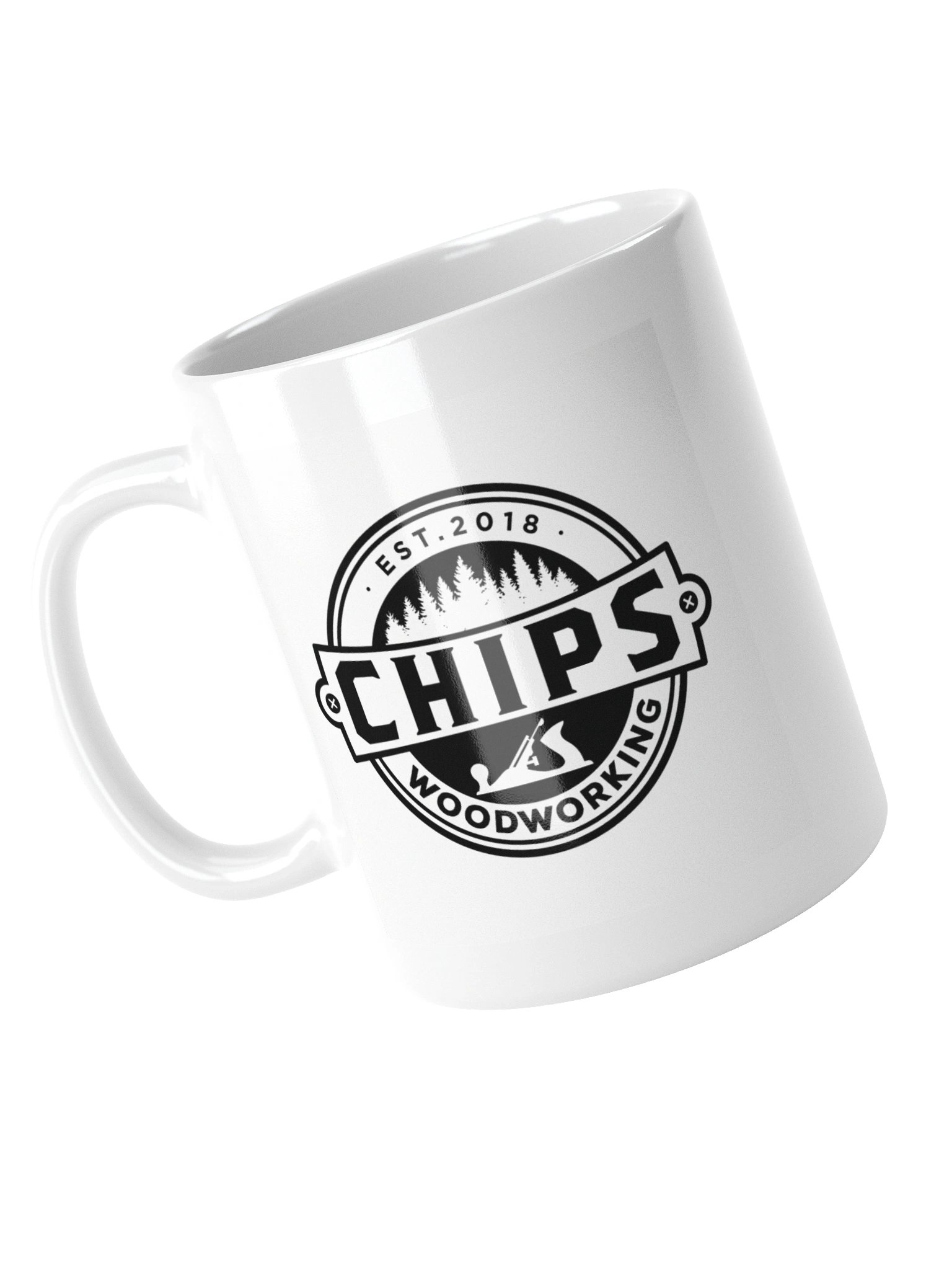 Chips Woodworking Plane Logo Mug product image (10)