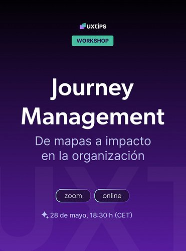 ¡Es hoy! 🚀
No te pierdas este workshop exclusivo sobre una práctica de innovación que cada vez gana más protagonismo entre eq...