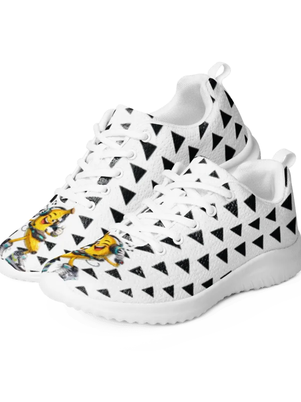 Banana Beat: Geometrischer Streetstyle Damen Sneakers product image (6)