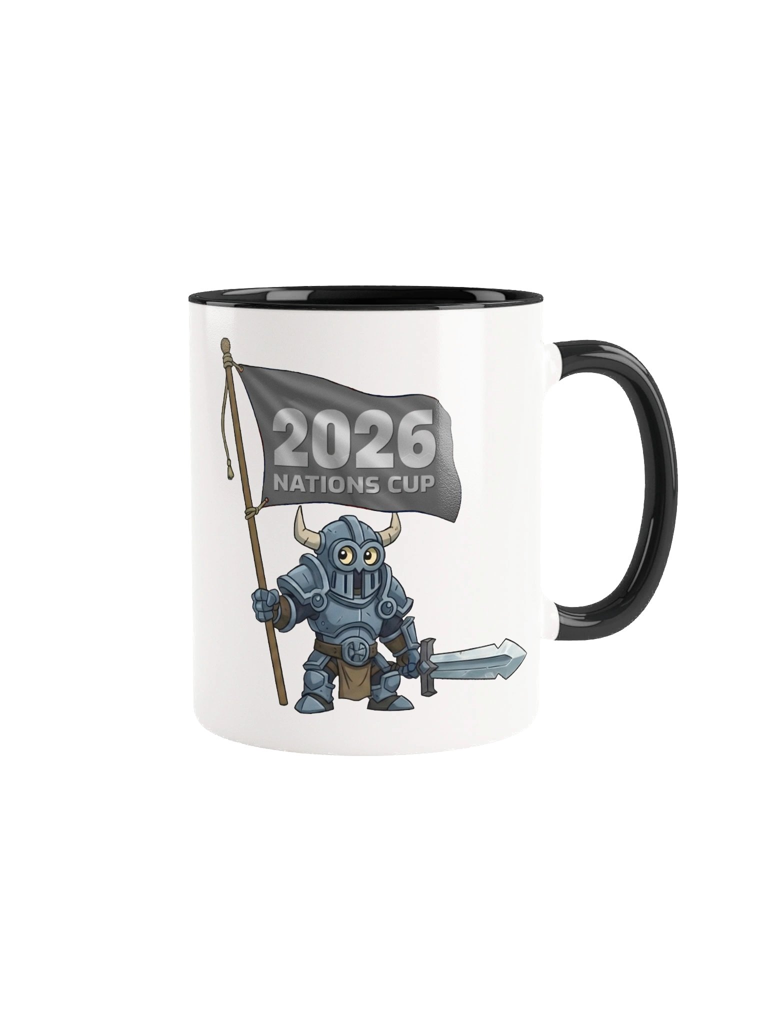 Nations Cup 2026 Black Mug product image (1)