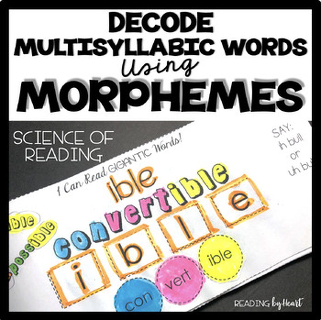 How to Read Gigantic Words: Practice - Mini Interactive Booklets (Grades 4-8) product image (1)