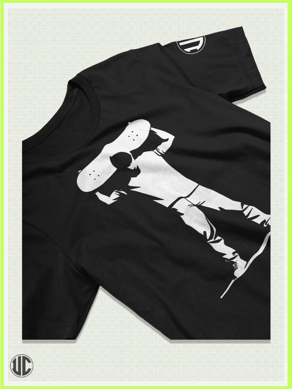 Raised in Concrete – Skater T-Shirt product image (2)