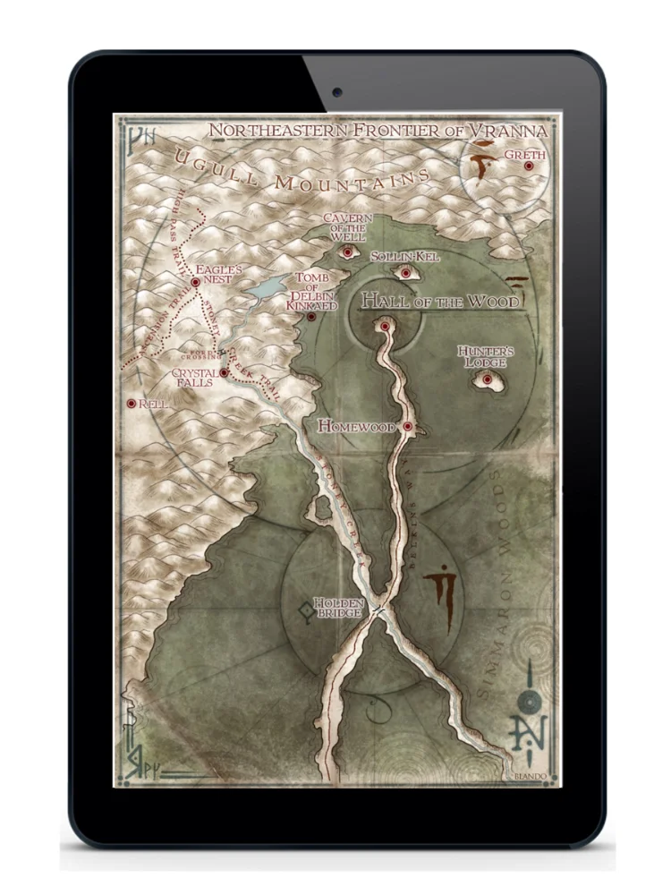 The Hall of the Wood Ebook + Full Color Map product image (2)
