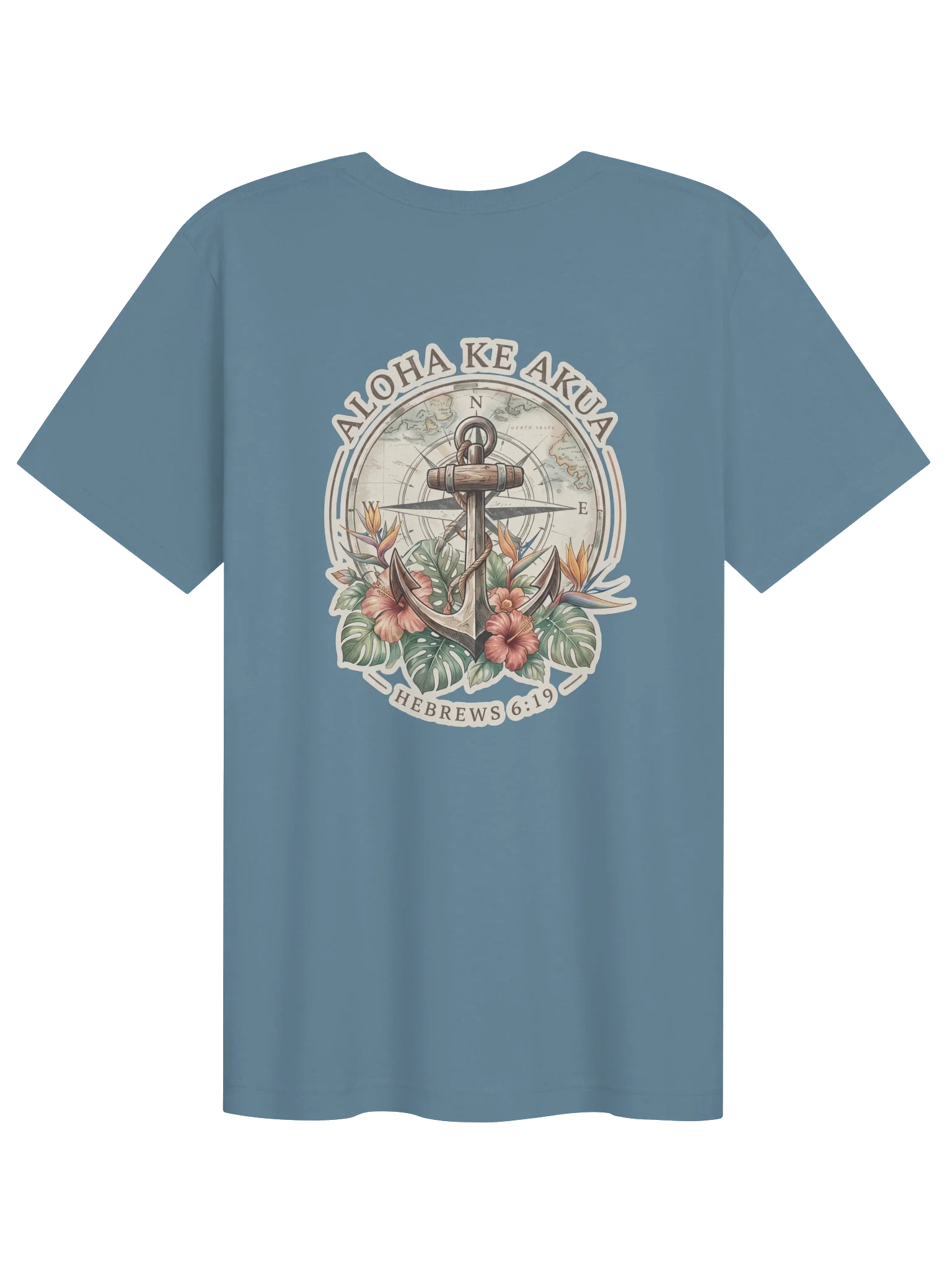 His House Ola Pono Unisex "Anchored Soul" T-Shirt by His House