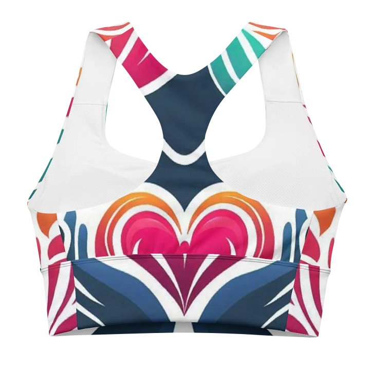 Harmony Heart Longline Sports Bra product image (2)