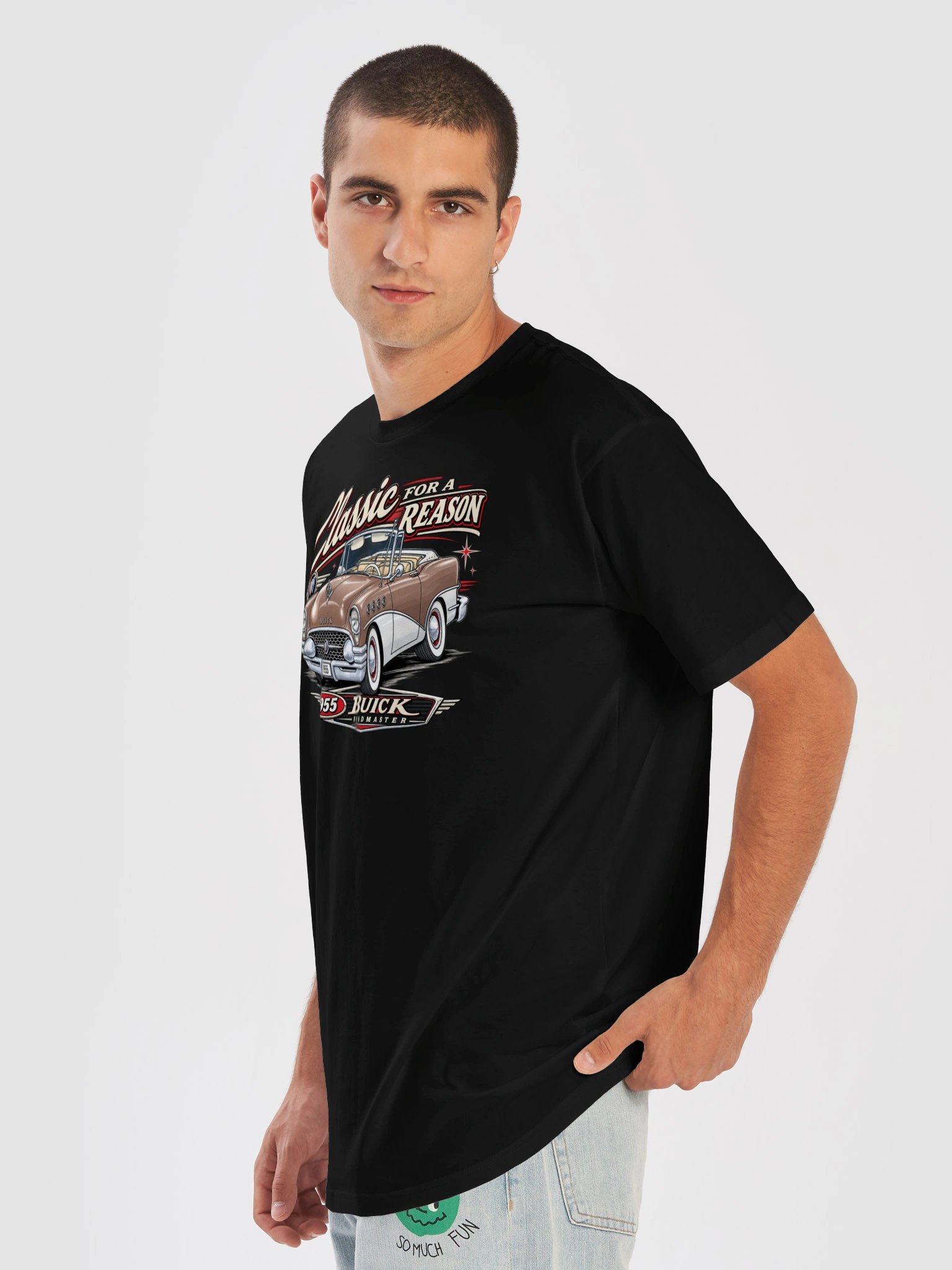 1955 Buick Roadmaster T-Shirt product image (37)