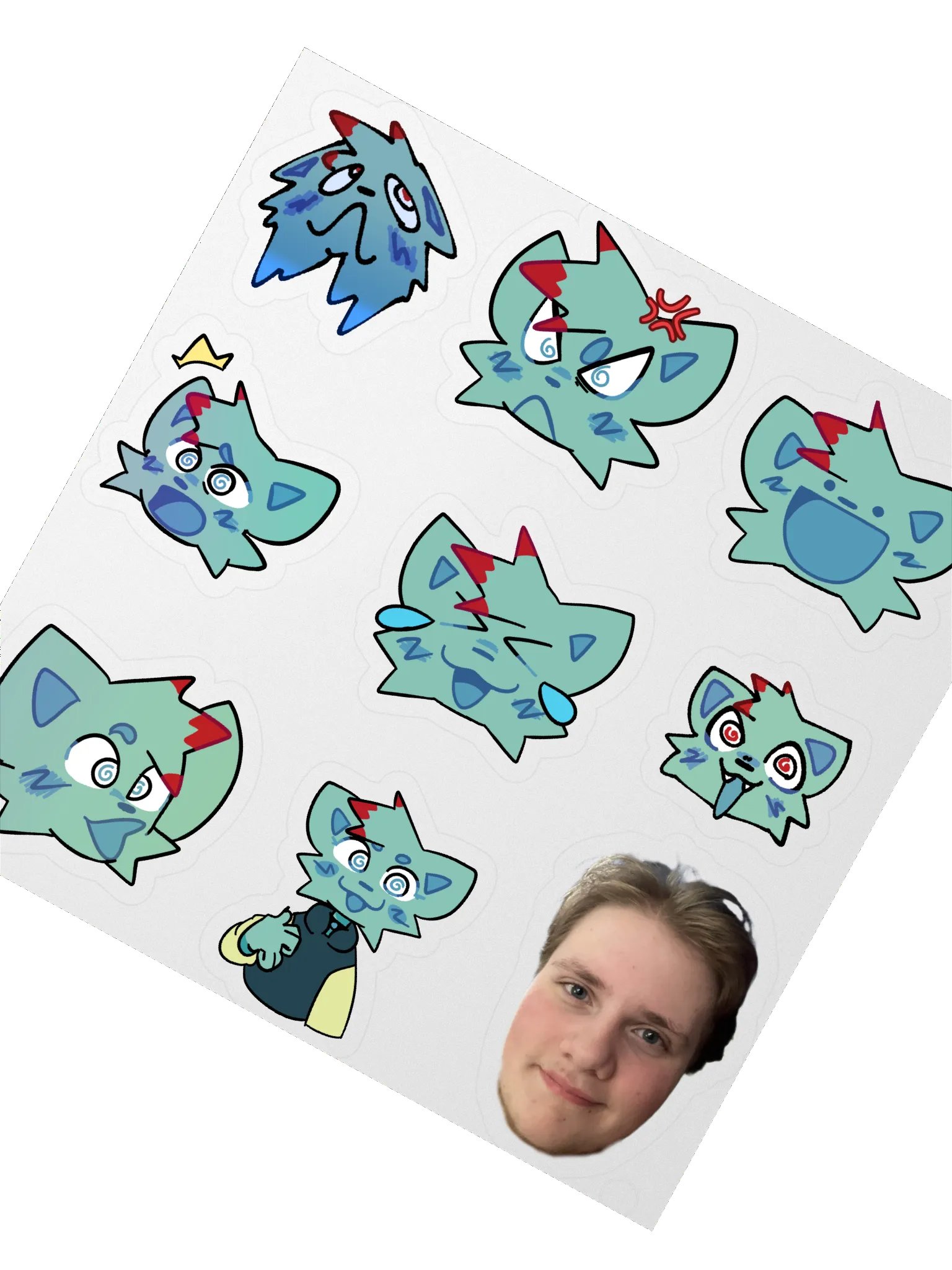 Lucky Emote Stickers Vol. 1 product image (2)