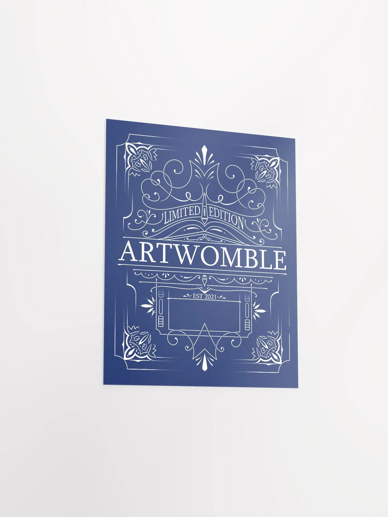 Artwomble Poster - Blue product image (7)