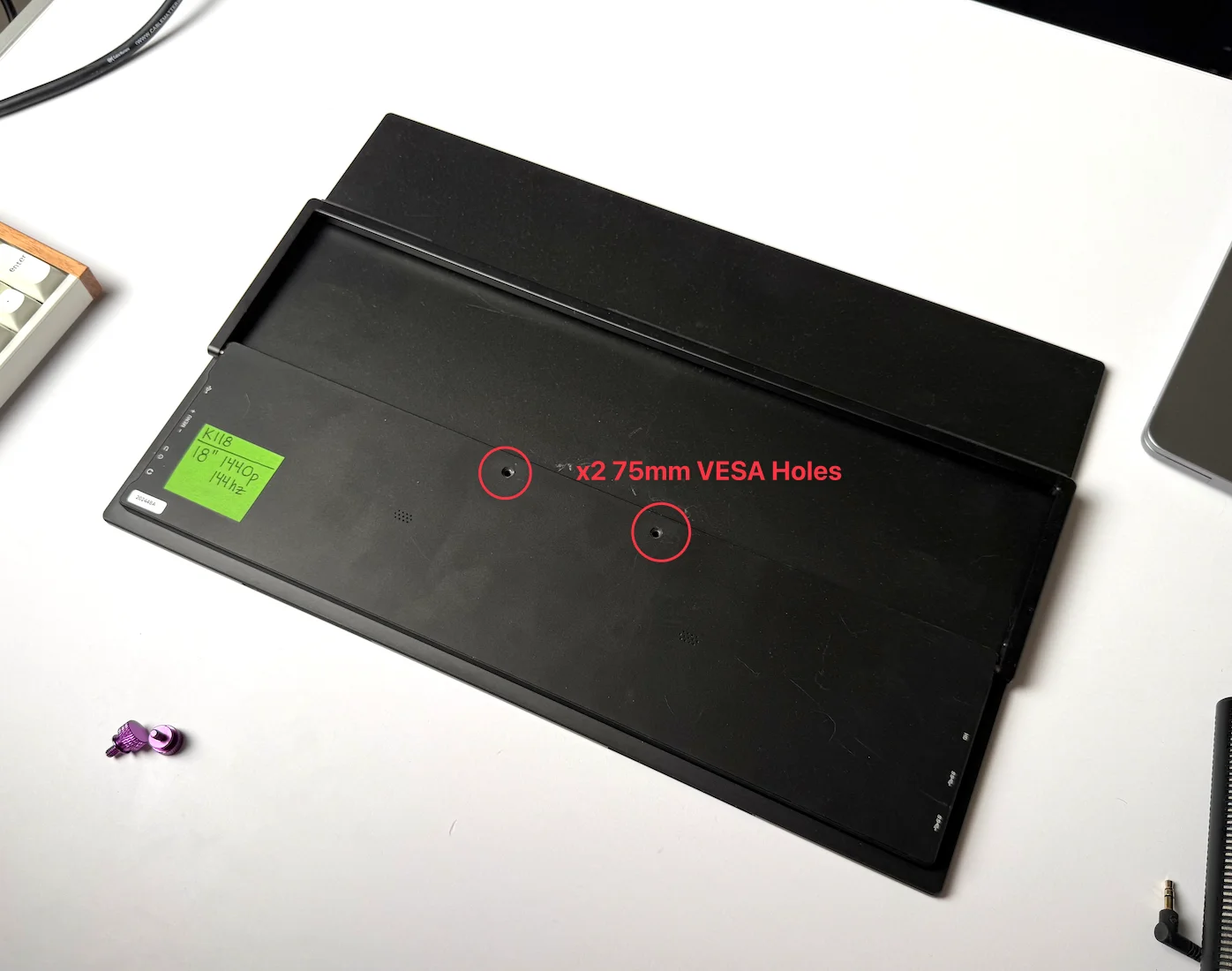 Portable Monitor 2 to 4 VESA Screw Adapter (2025) product image (6)