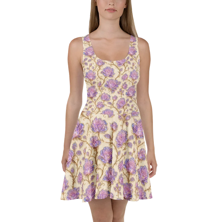 Luminous Crystal Rose Skater Dress product image (2)