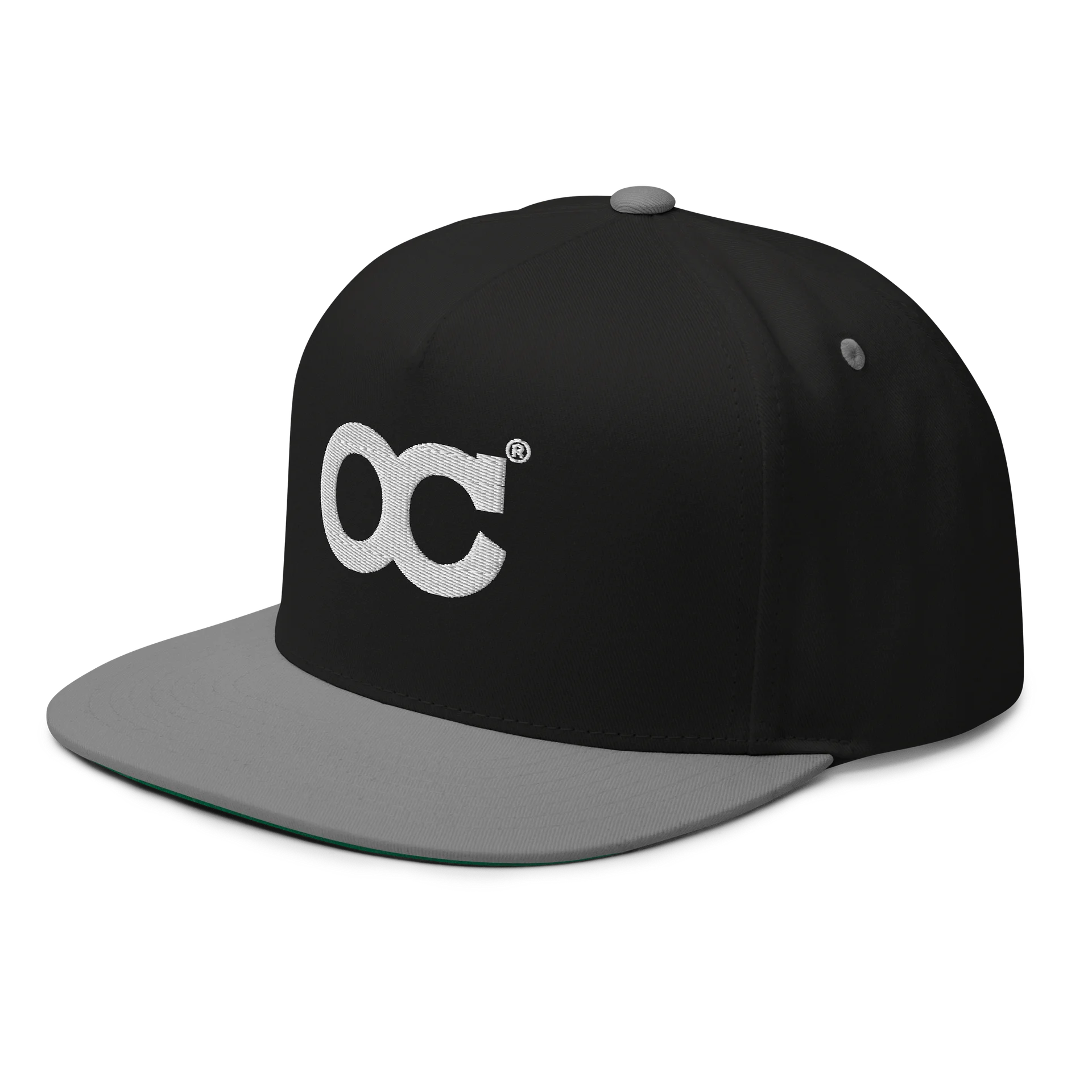OC Core Flat Snapback Cap (White Logo) product image (12)