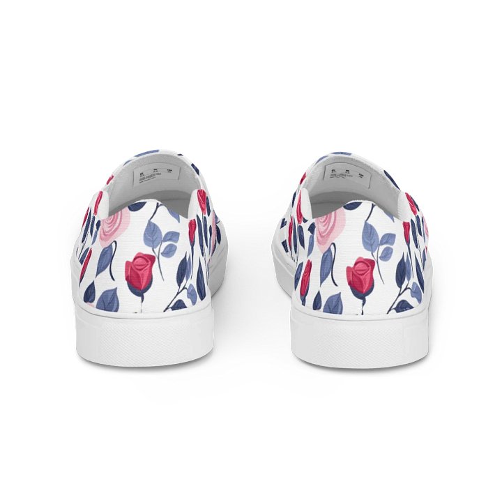 Roses in Bloom Slip-On Canvas Shoes product image (2)