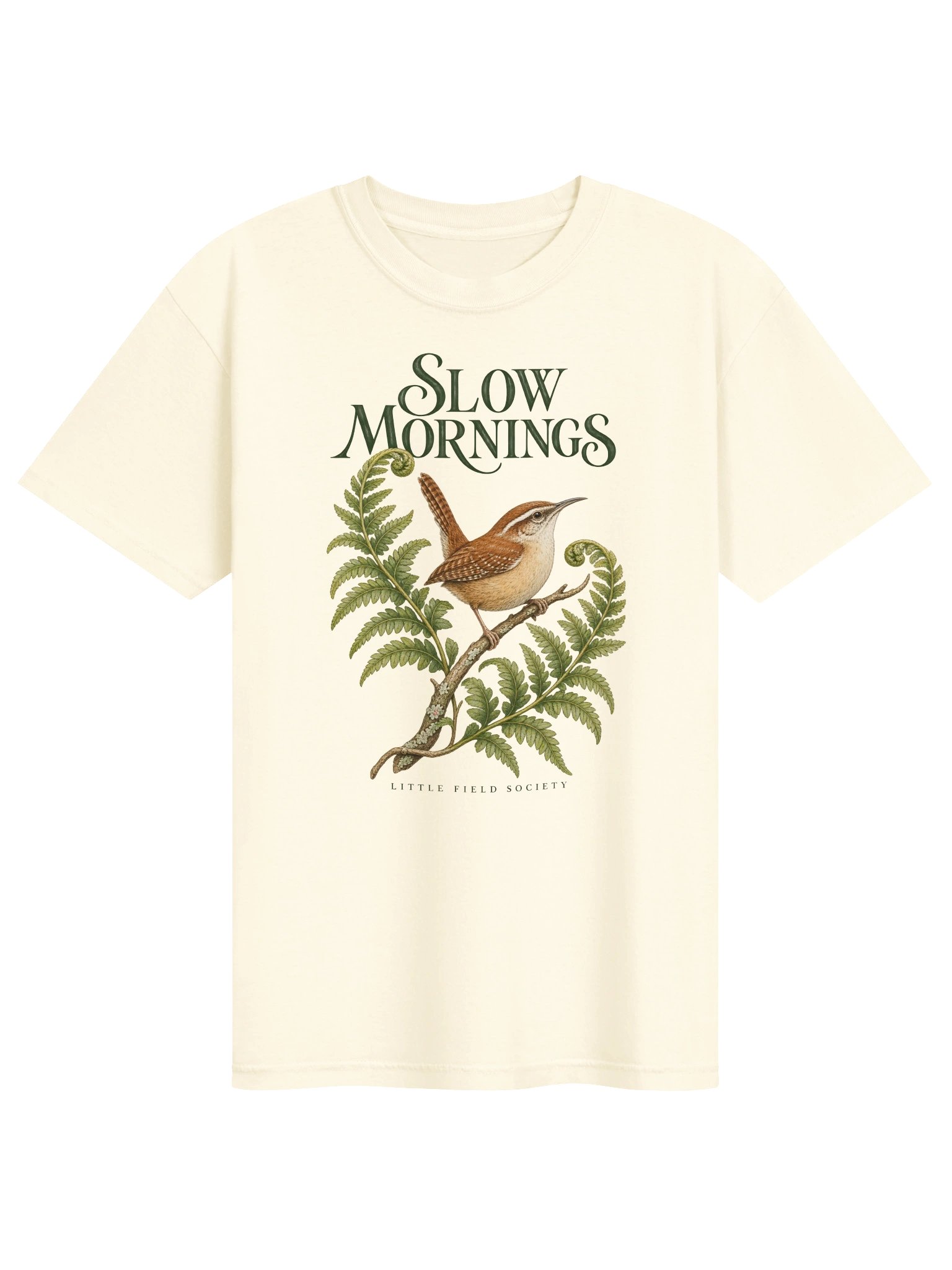 Slow Mornings — Wren & Fern T-Shirt product image (1)