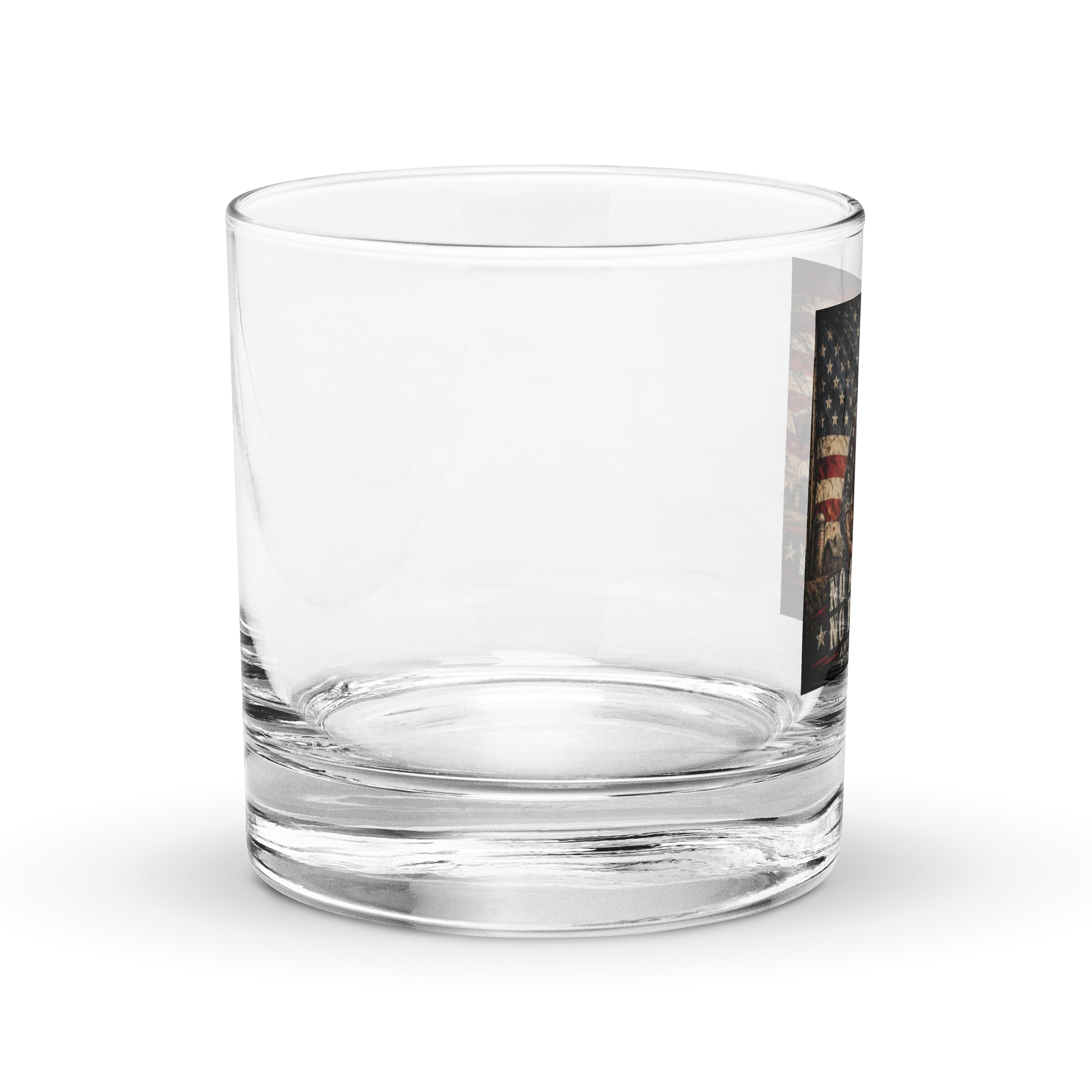No Apologies - No Permission Rocks Glass product image (3)