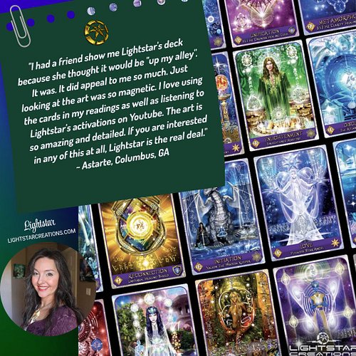 Magnetic art doesn’t lie. ✨

Astarte said my oracle deck was “up her alley” — and once she saw it, there was no turning back....