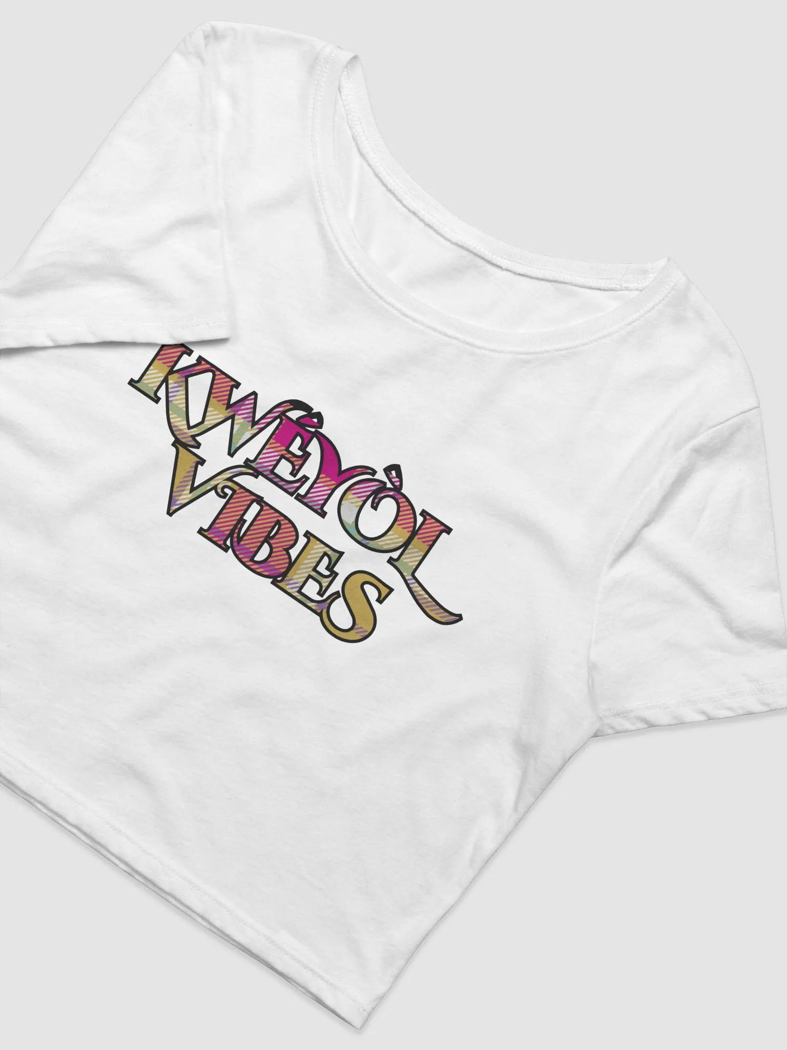 KWÉYÒL VIBES Crop Tee product image (26)