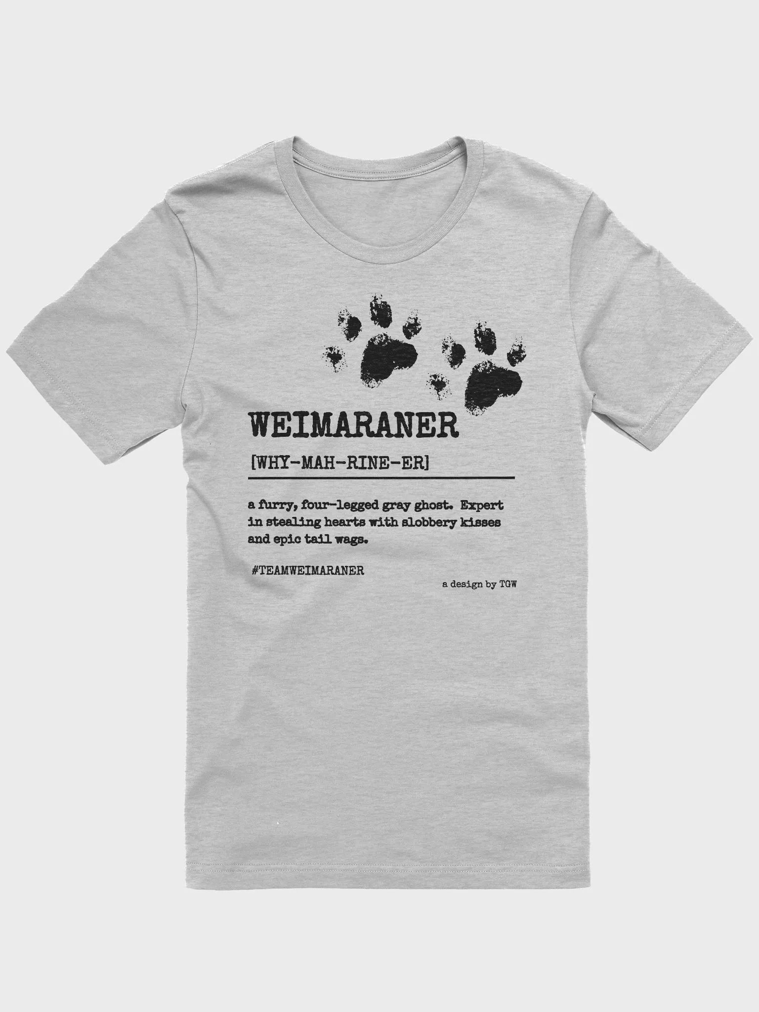 Definition of Weimaraner - Bella+Canvas Supersoft T-shirt product image (3)