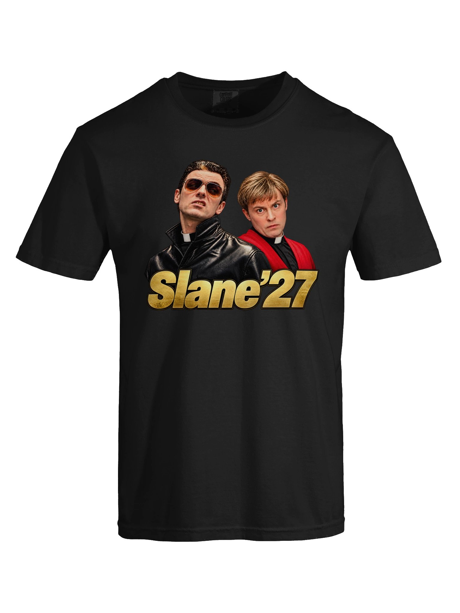 Slane ’27 Heavyweight T-Shirt | Irish Comedy Inspired Tee product image (9)