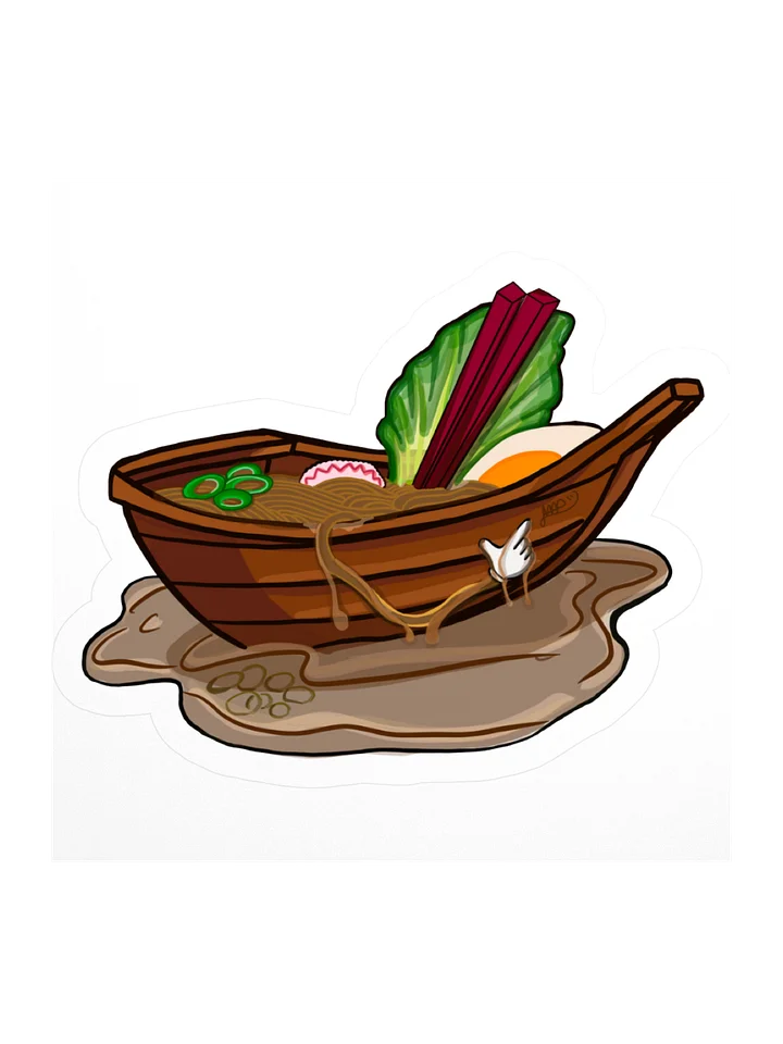 Gunning Ramen Kiss Cut Sticker product image (1)