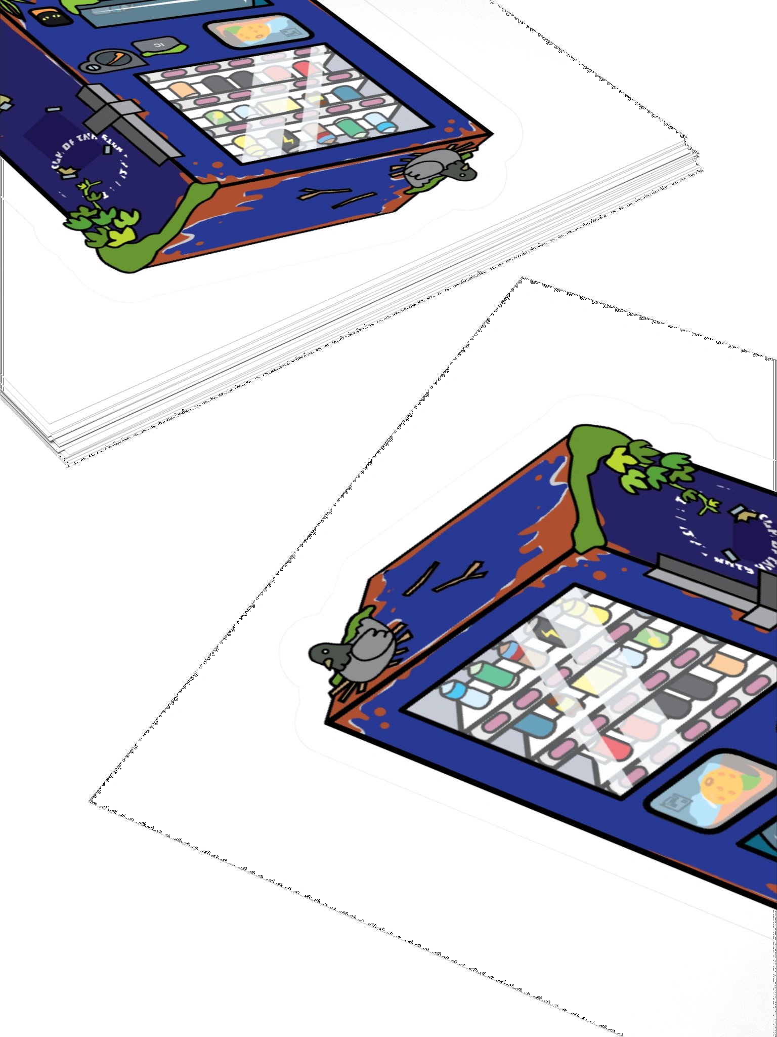 Dystopian Vending Machine Sticker product image (4)