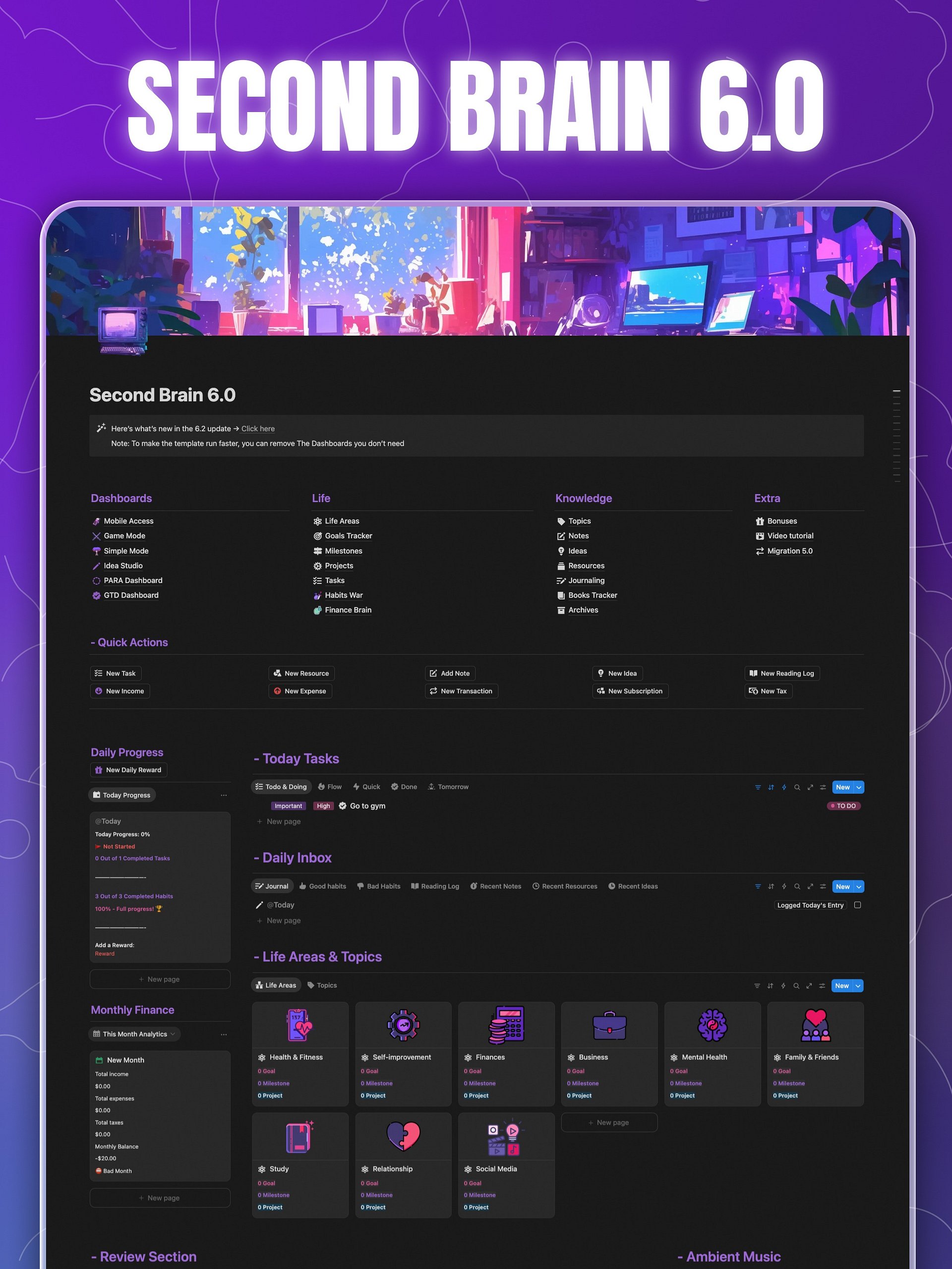 Second Brain 6.0 and Game Mode product image (3)