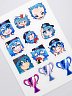 Akira Emote Sticker Sheet v2
