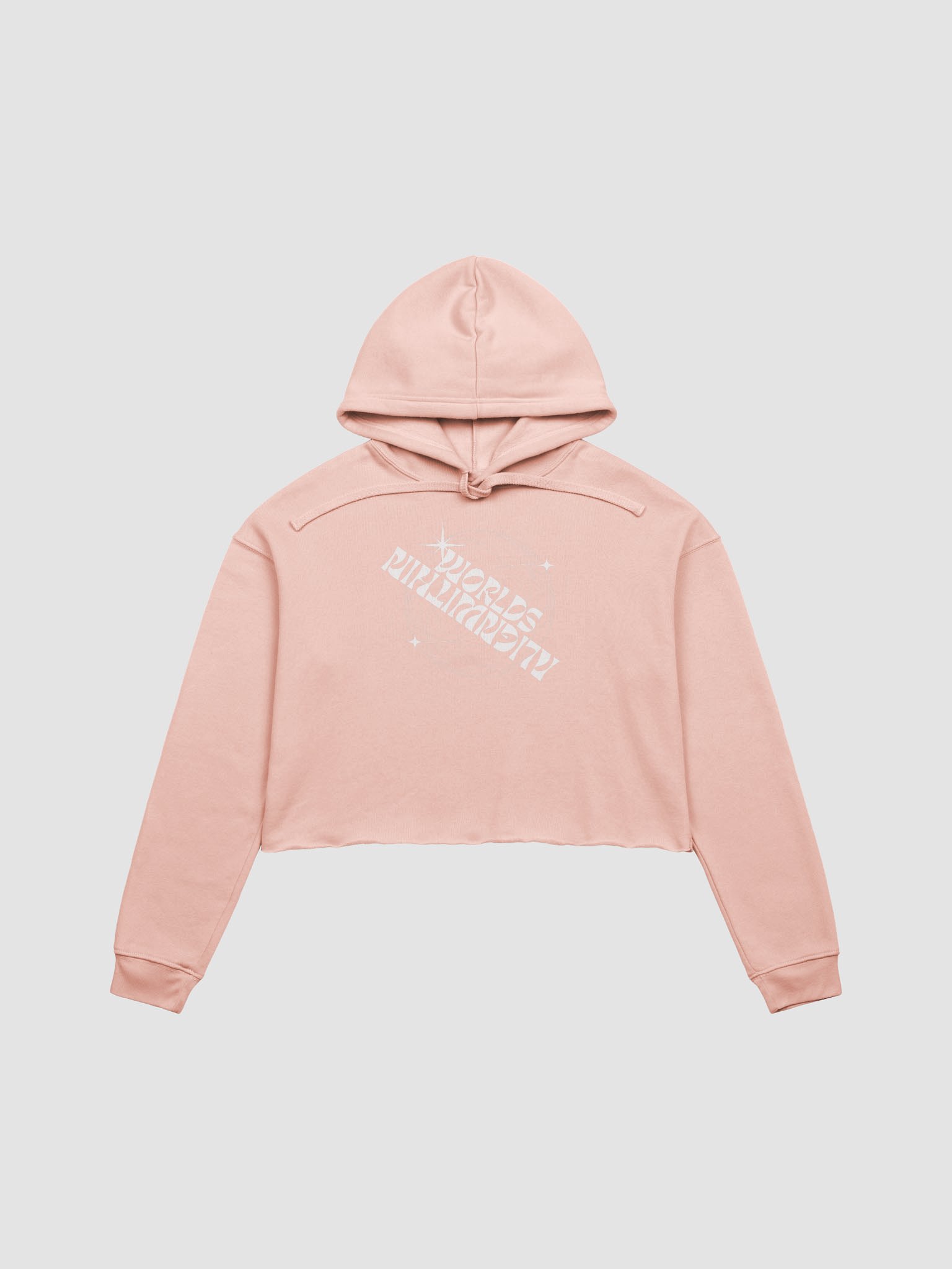 Starry Globe Emblem Crop Hoodie product image (1)