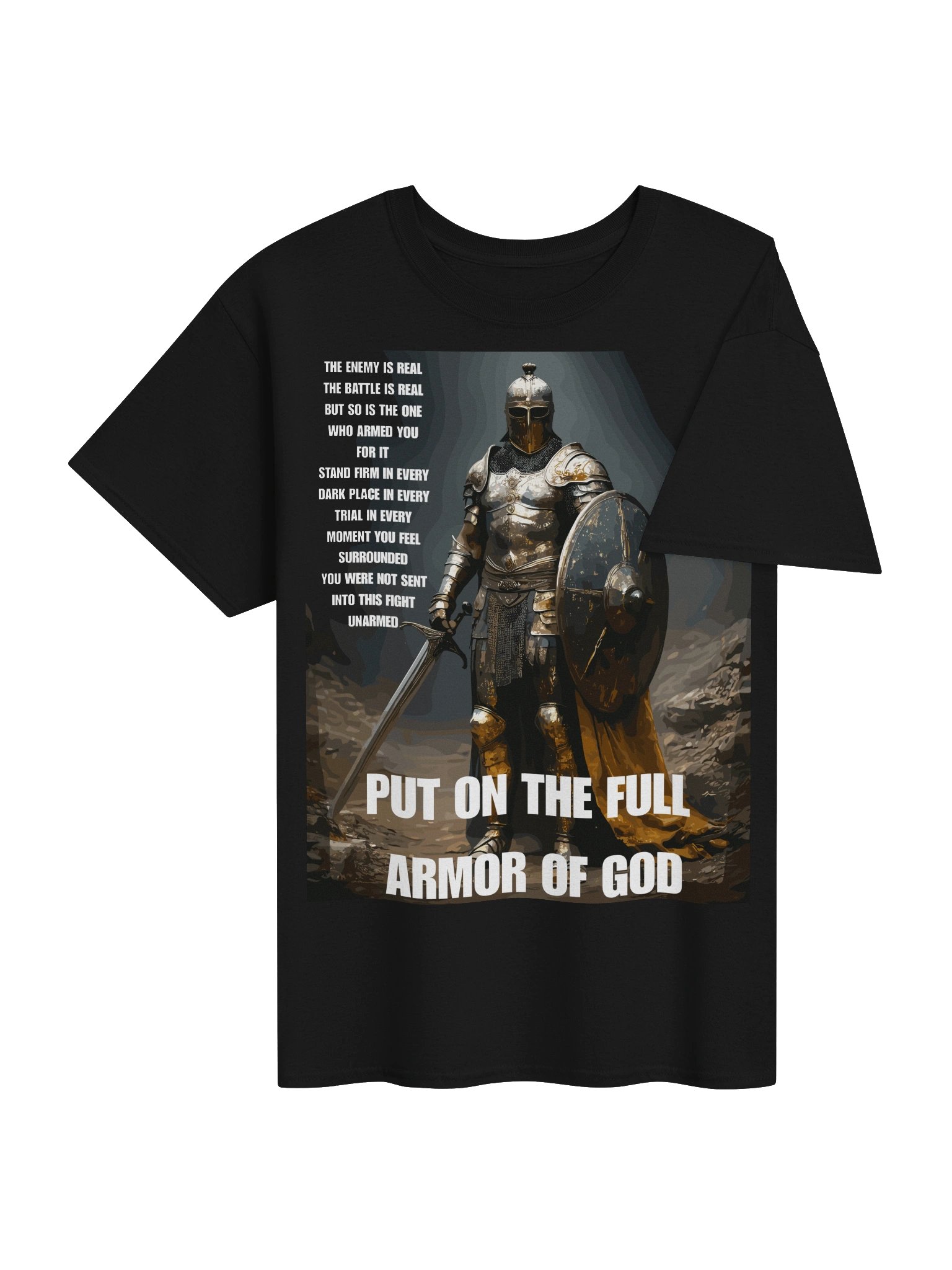 Full Armor of God Warrior Tee product image (4)