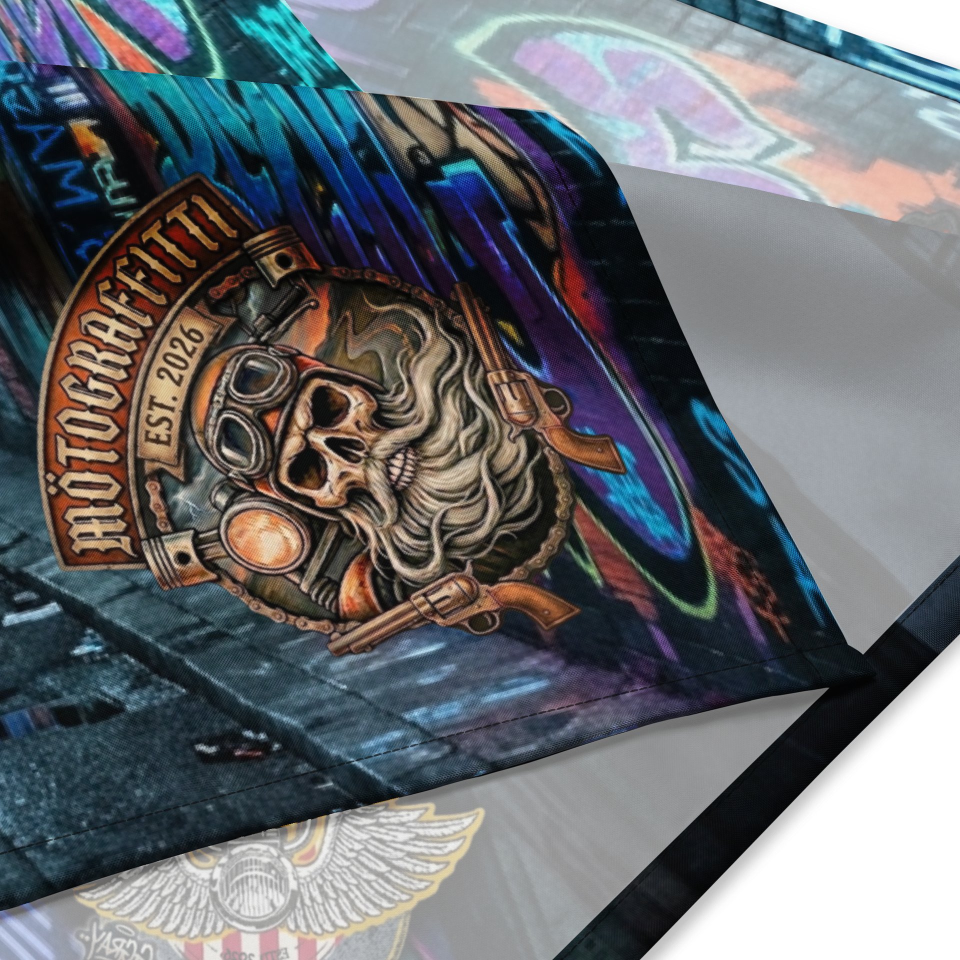 Neon Alley All-Over Bandana product image (4)