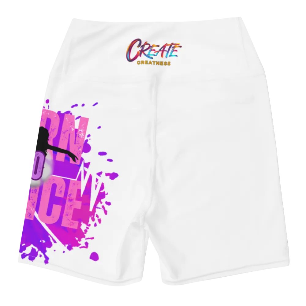 Energetic Born to Dance Her Silhouette Expression Shorts product image (6)