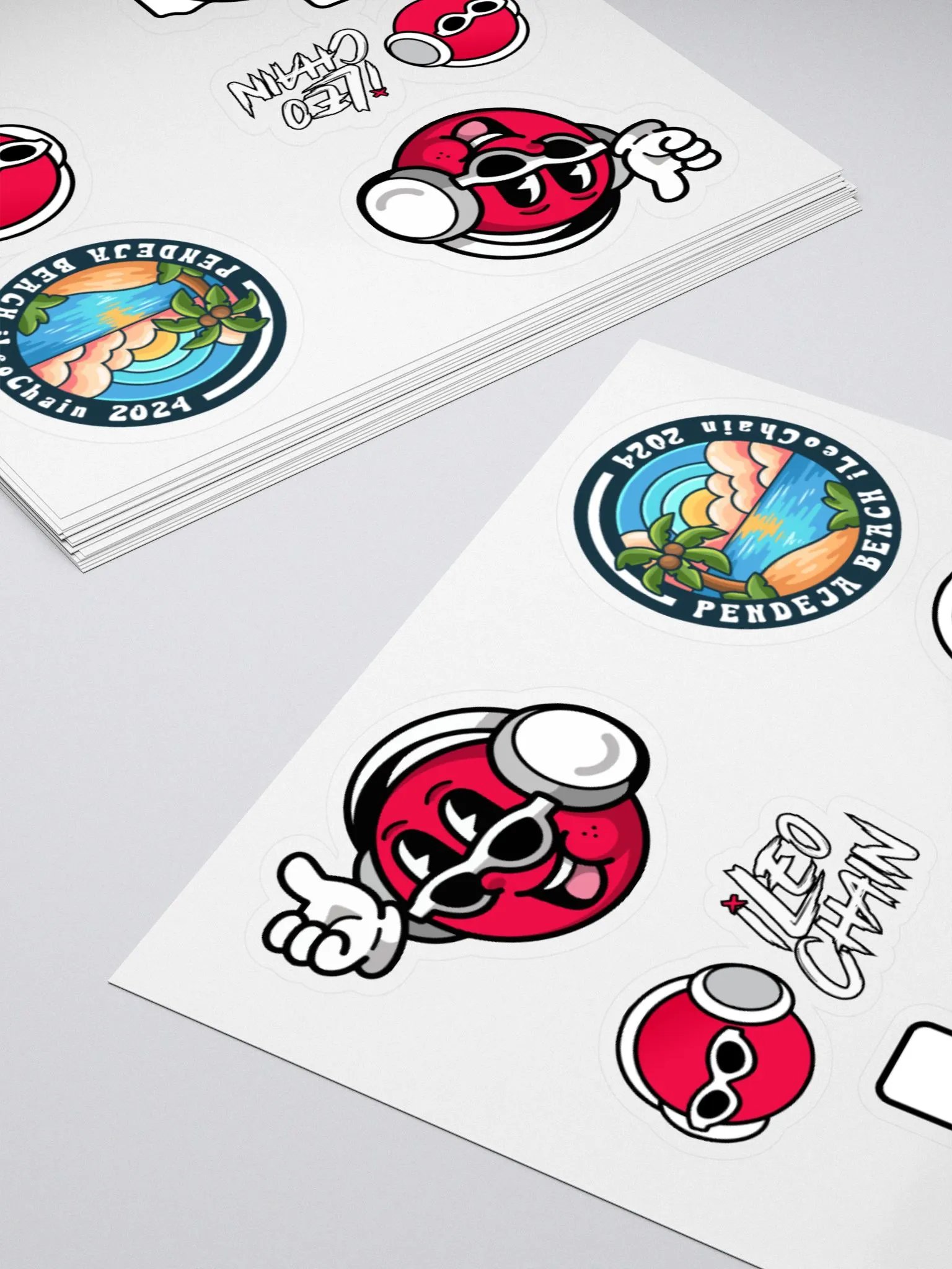 Various iLeoChain Stickers product image (11)