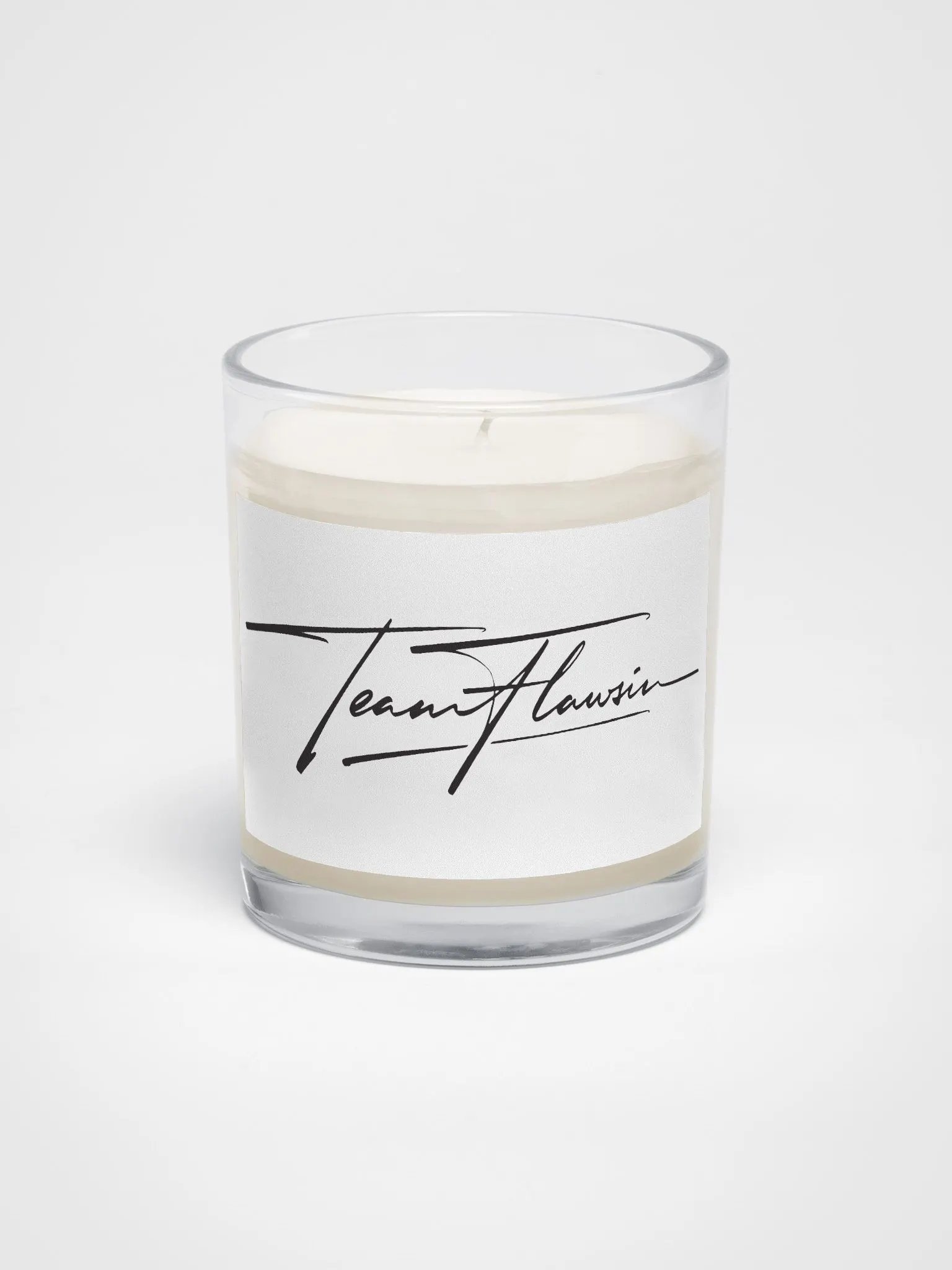 Team Flawsin Soy Wax Candle product image (1)