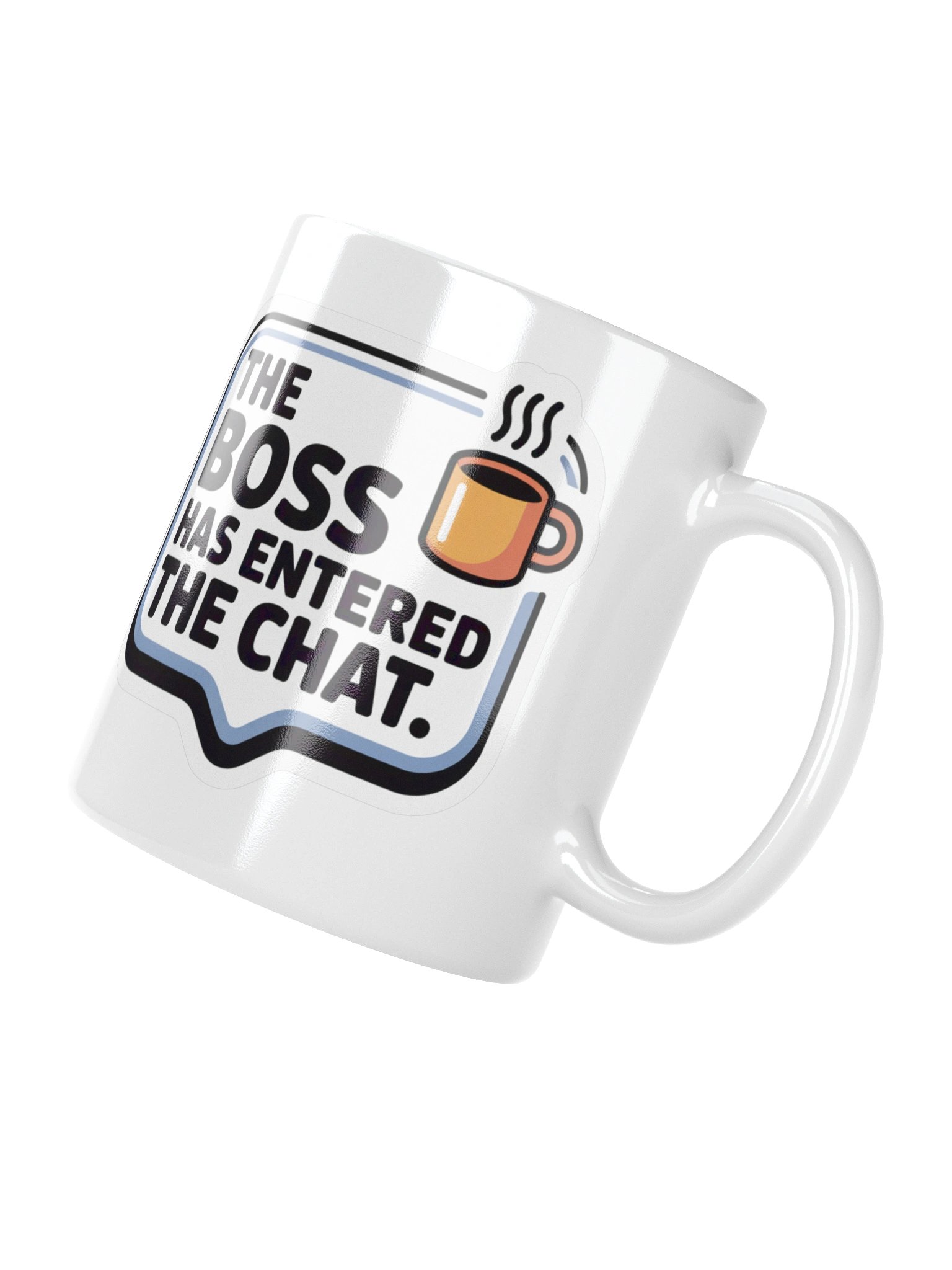 The Boss Has Entered the Chat Coffee Mug – Funny Gift for Managers product image (11)