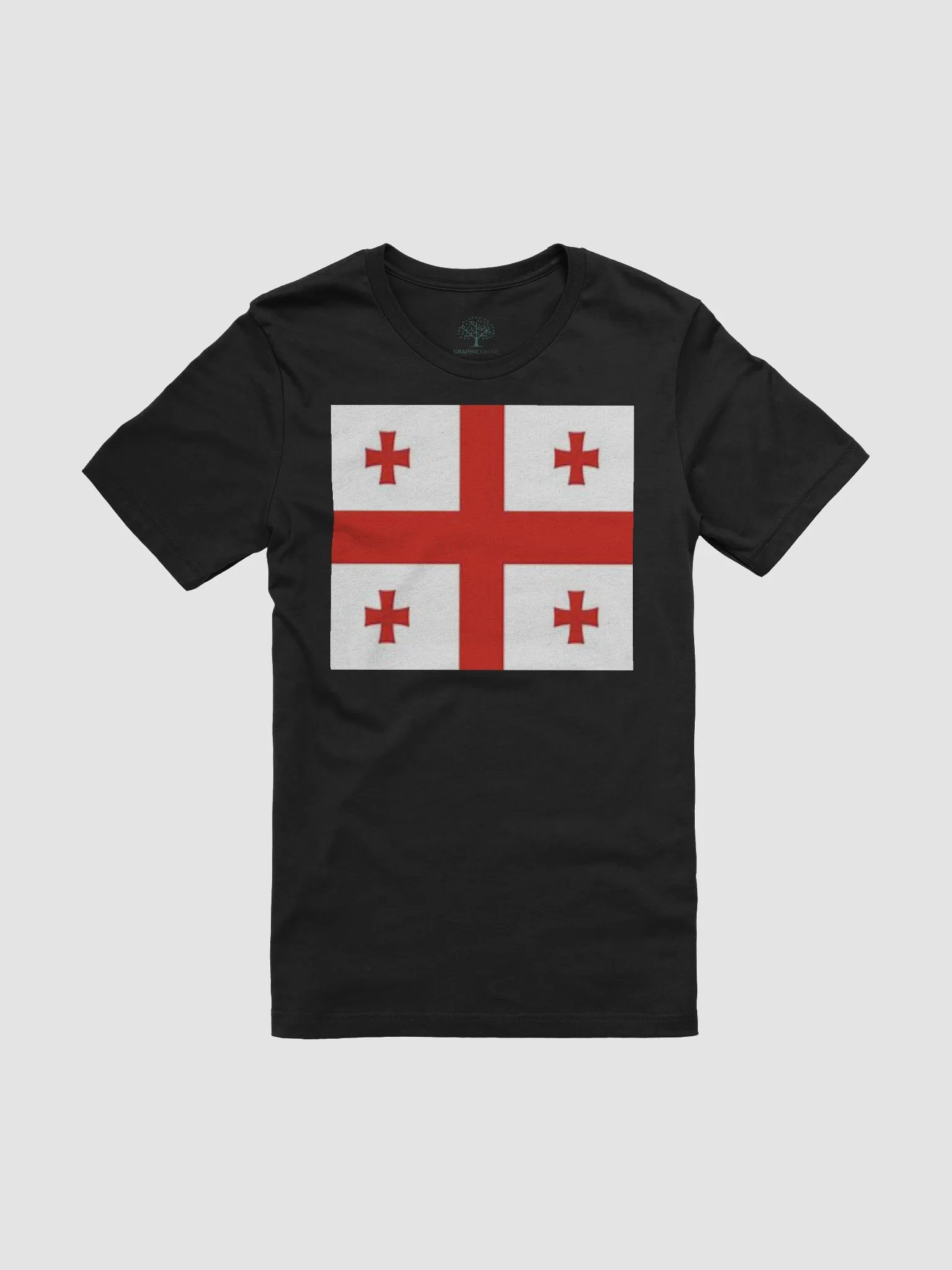 Exclusive Unisex Georgia Flag Graphic Tee by Graphic Grove product image (3)