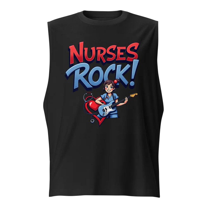 Rockstar Nurse Muscle Tank product image (1)