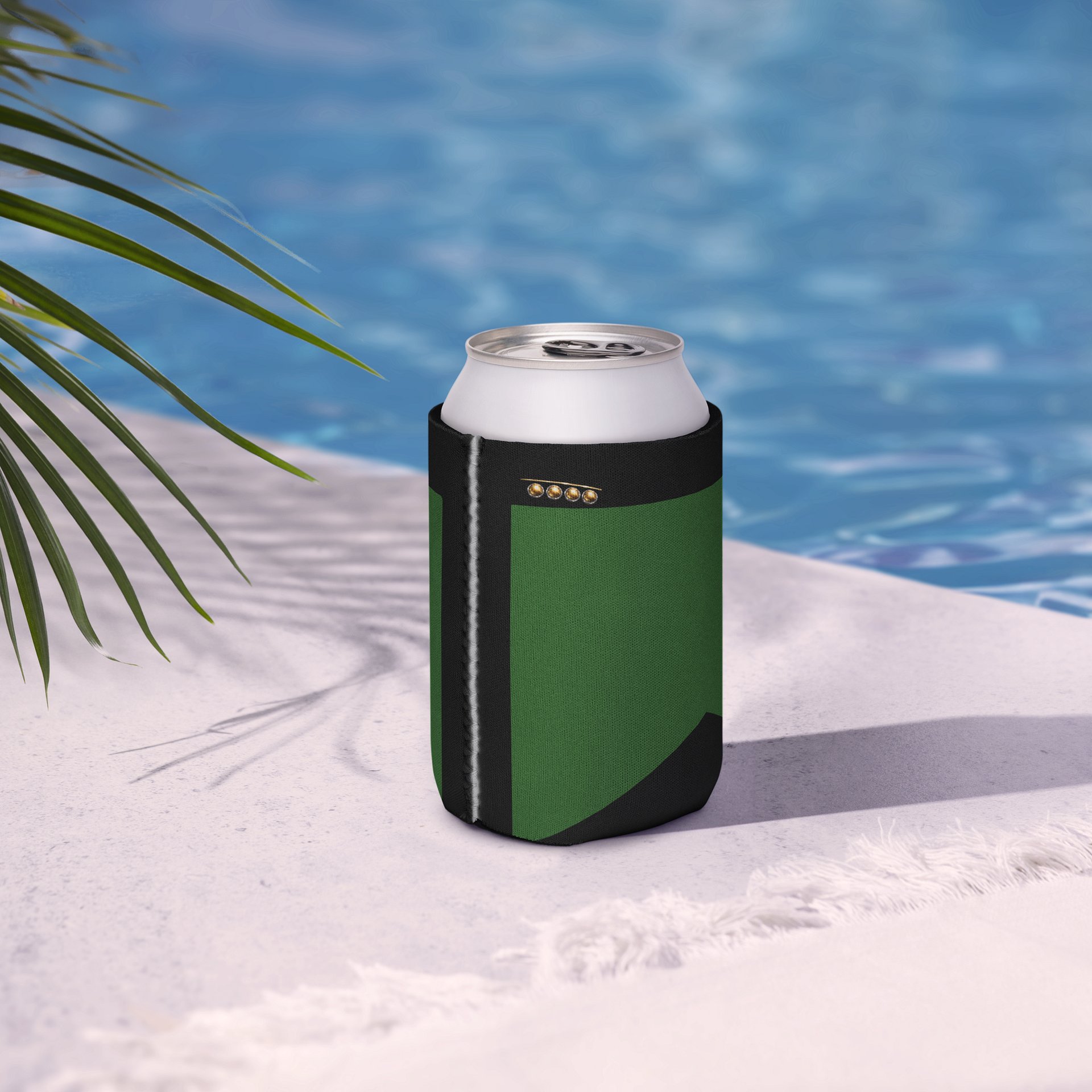 Officer Inspired Can Coozie - Green Division product image (6)