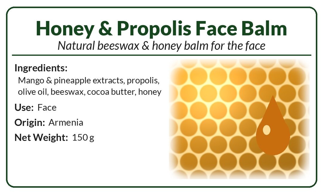 Honey & Propolis Face Balm 150g product image (2)