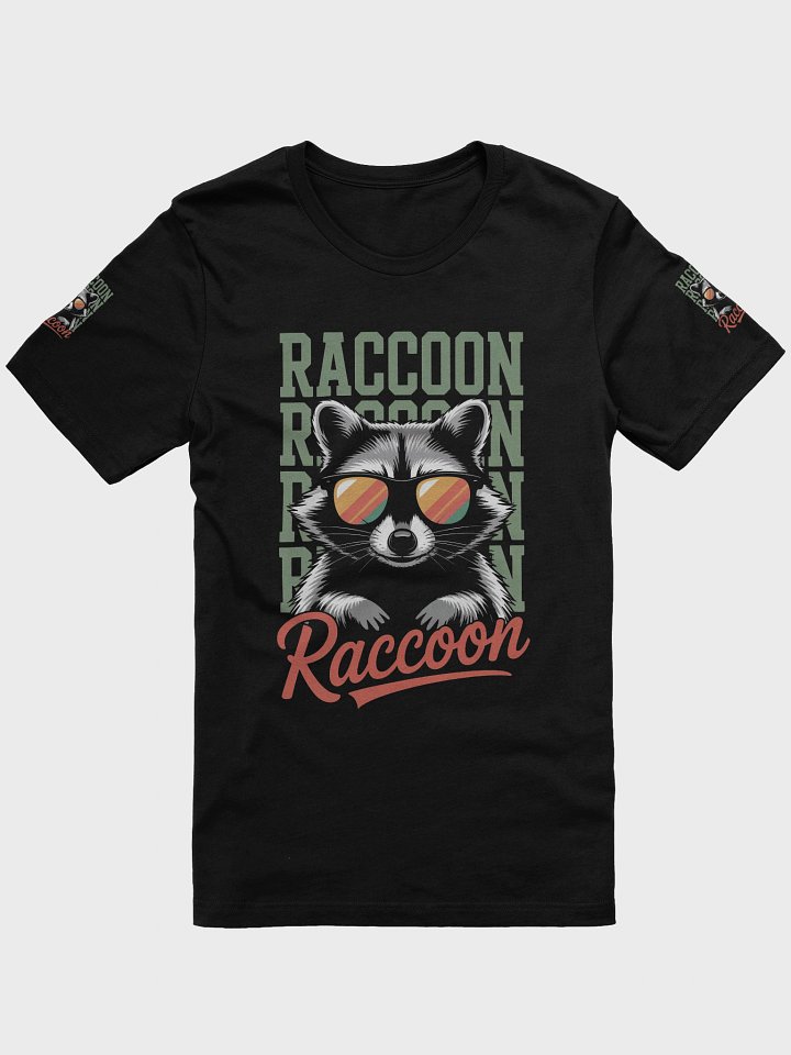 Cool Raccoon Shades T-Shirt product image (2)