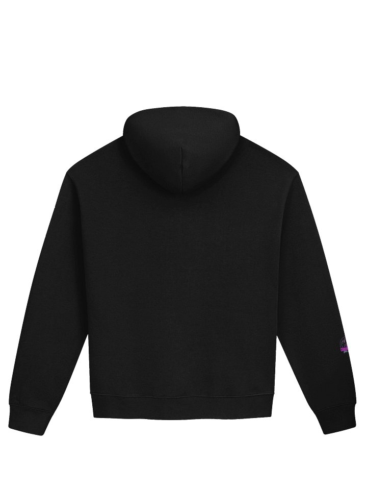 Chronic Yet Iconic Pink Bow Heart Hoodie product image (2)