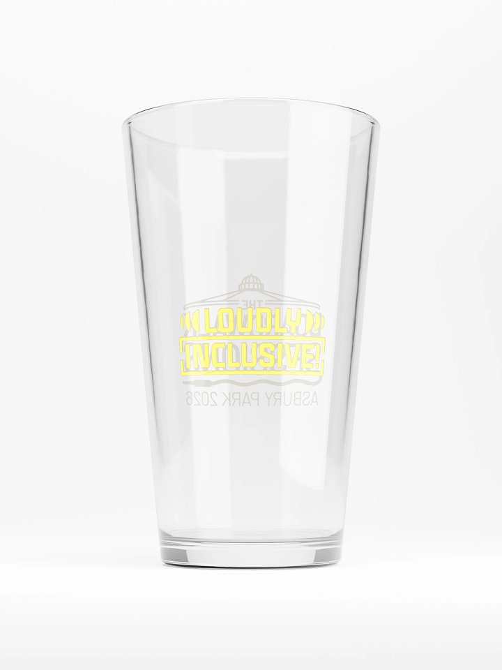 Loudly Inclusive Boardwalk Sessions Pint Glass product image (2)
