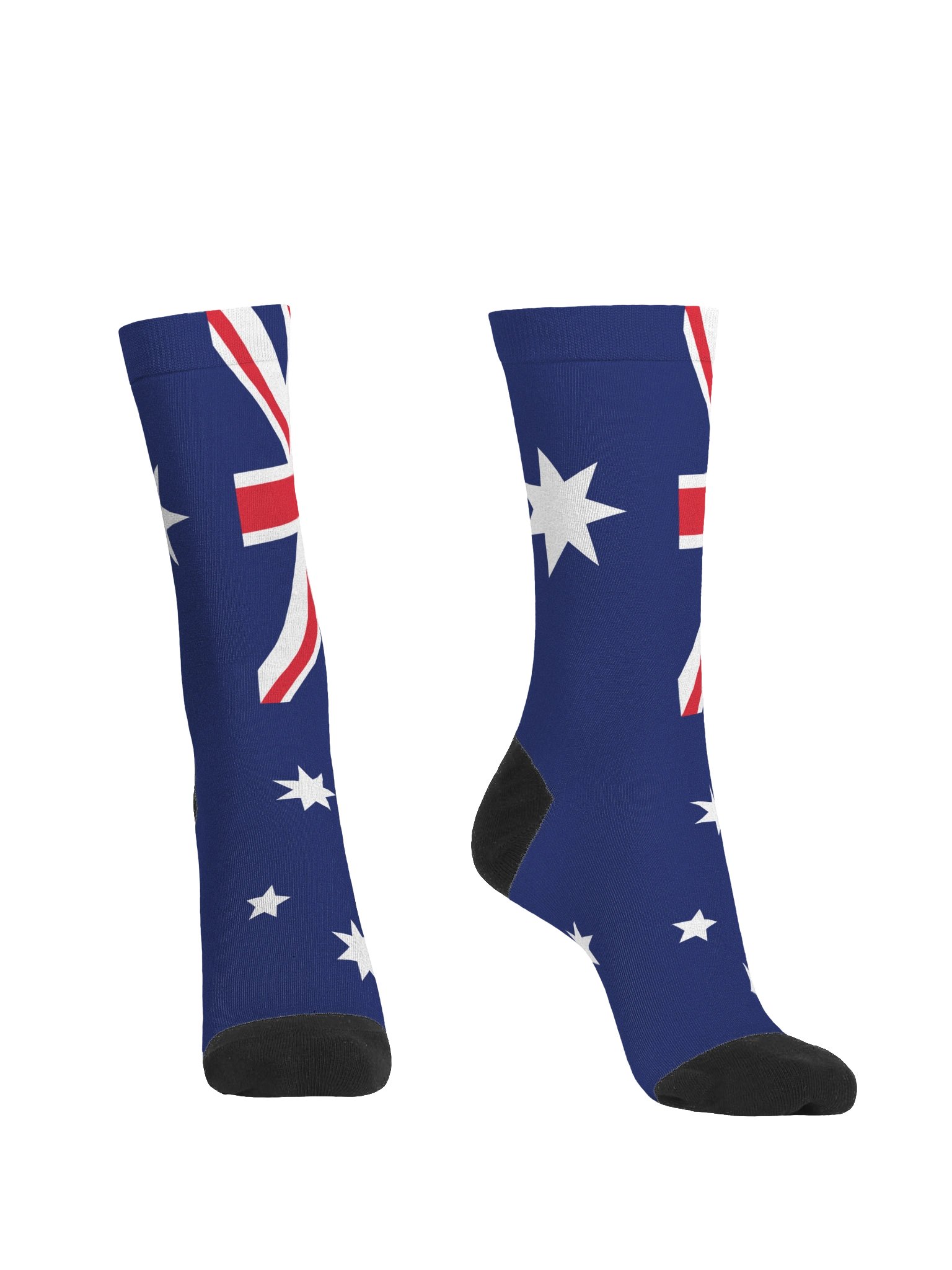 True Blue Australian Flag Crew Socks product image (3)