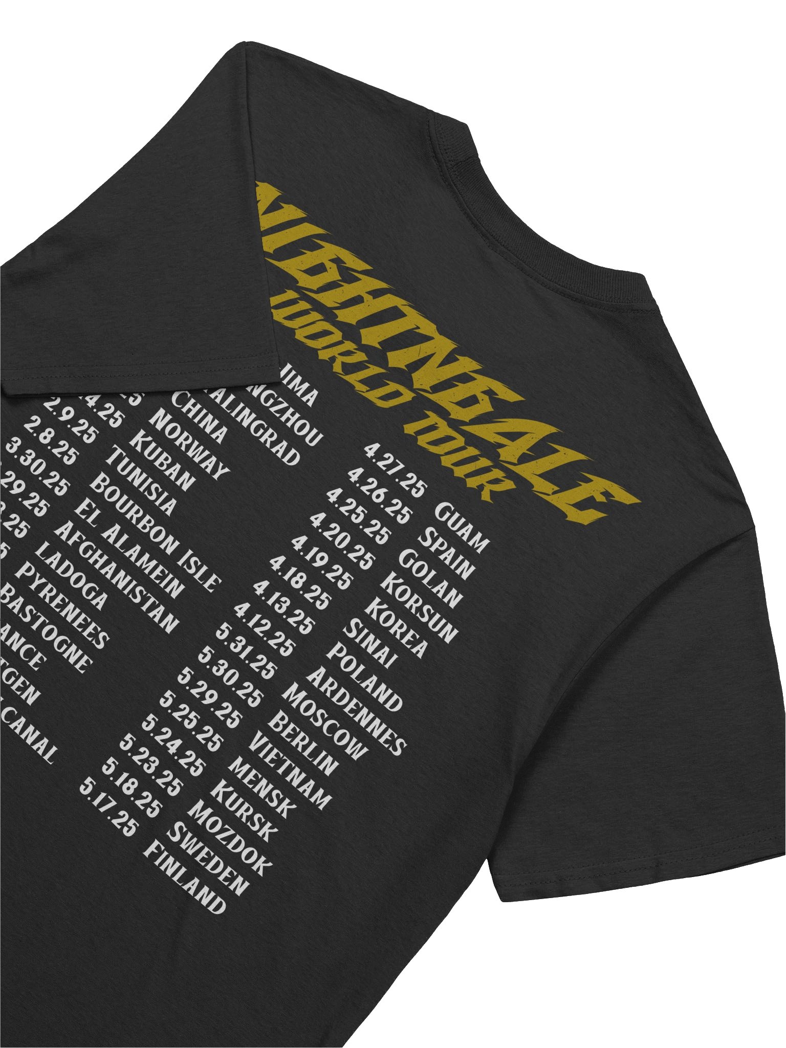 World Tour - Unisex T-Shirt product image (1)
