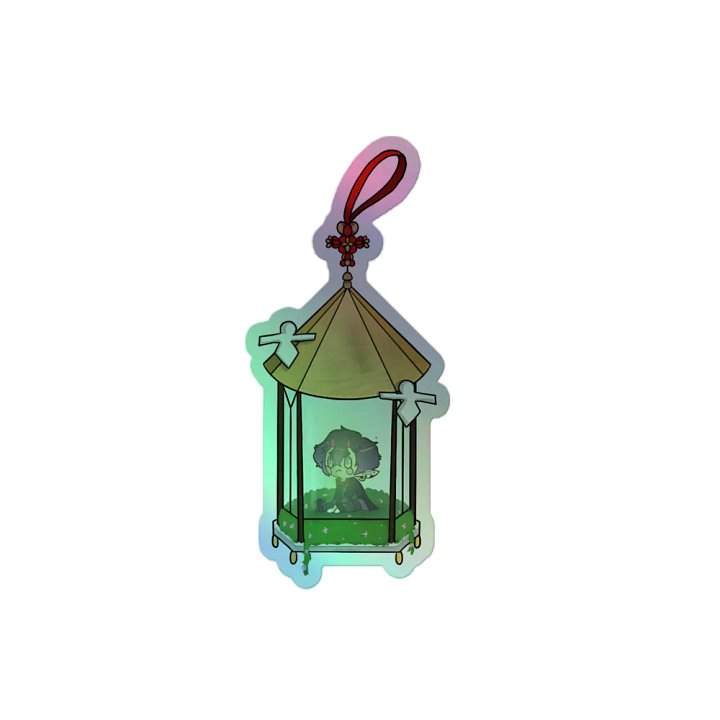 Trapped In A Lantern Oni Sticker product image (2)