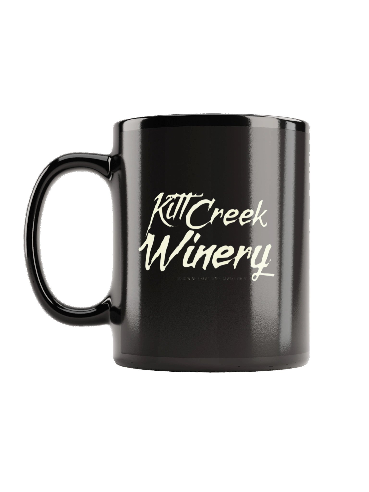Kitt Creek Winery Vibin’ Black & Cream Mug product image (1)
