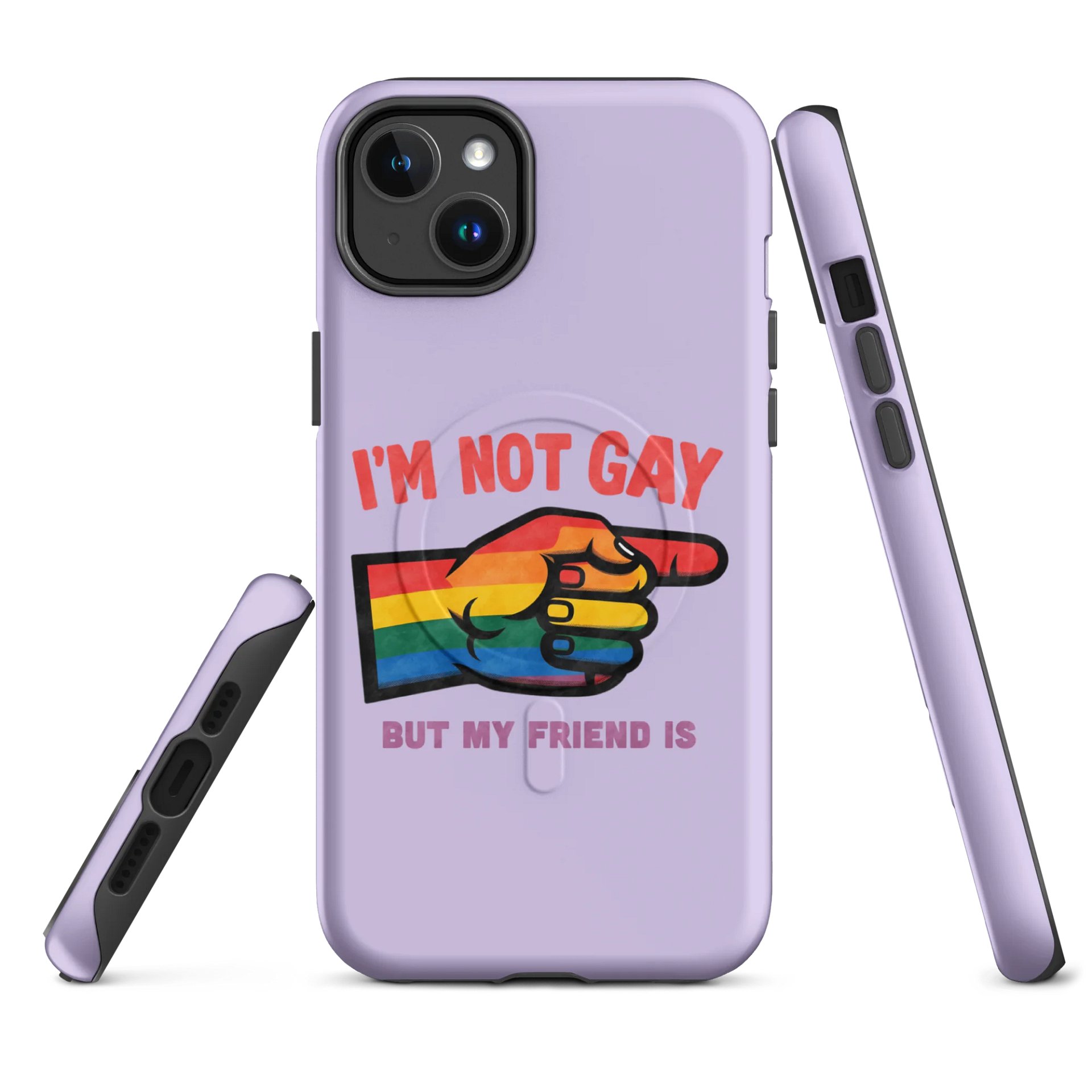 Gay Friend iPhone Case product image (1)
