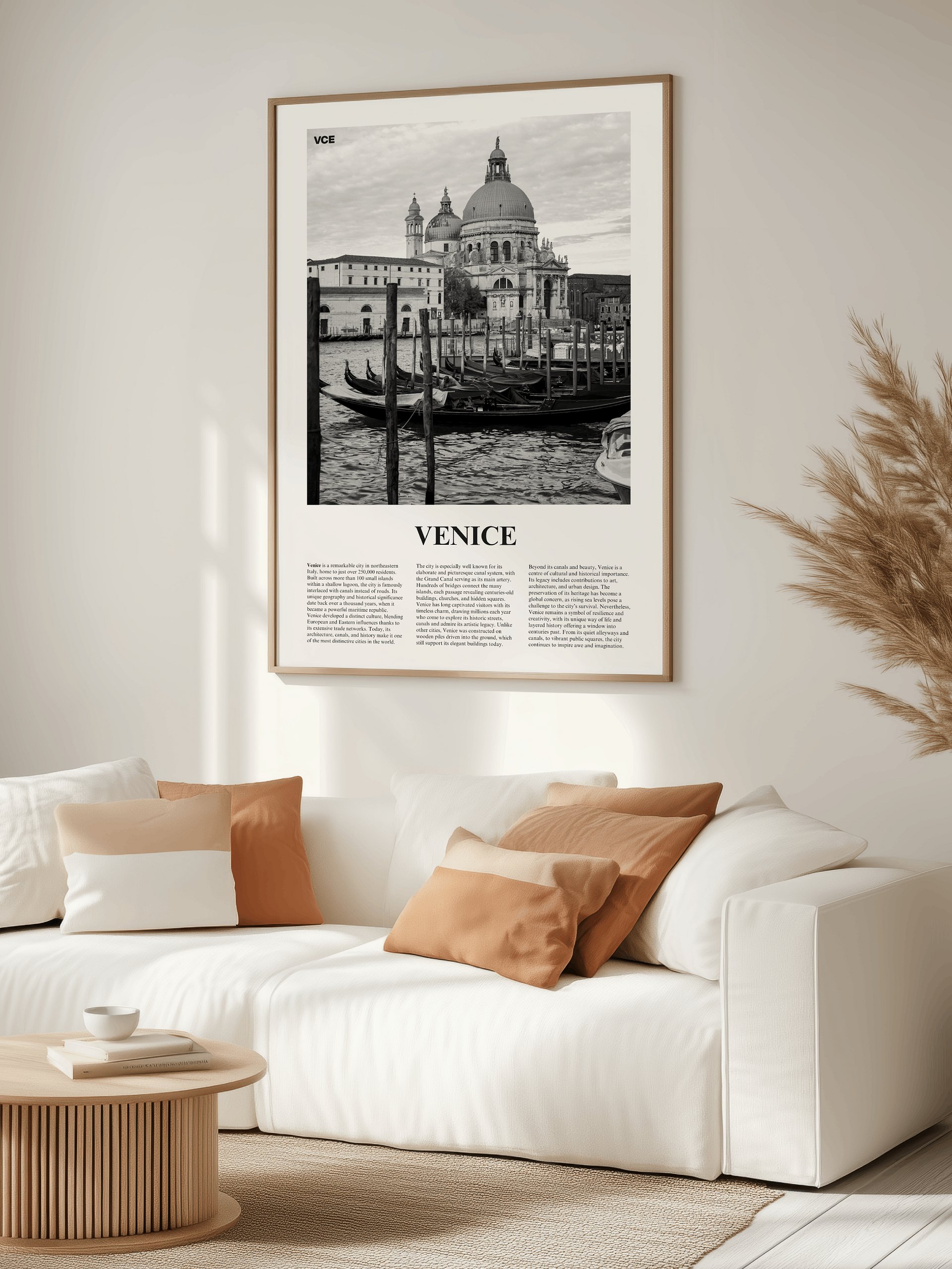 Venice 02 Newspaper Poster | Framed product image (3)