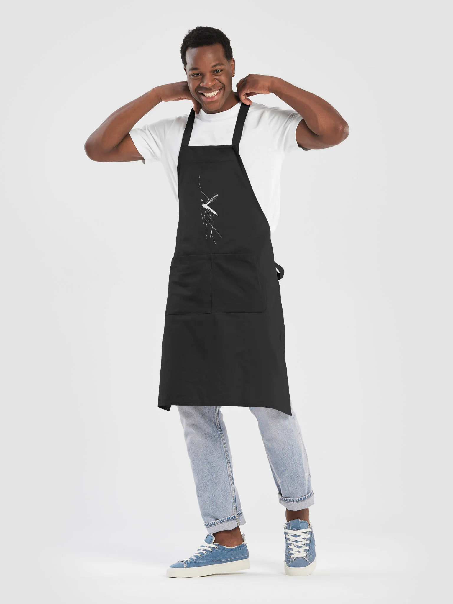 Mosquito Scan, 1993 — White Print Apron product image (4)
