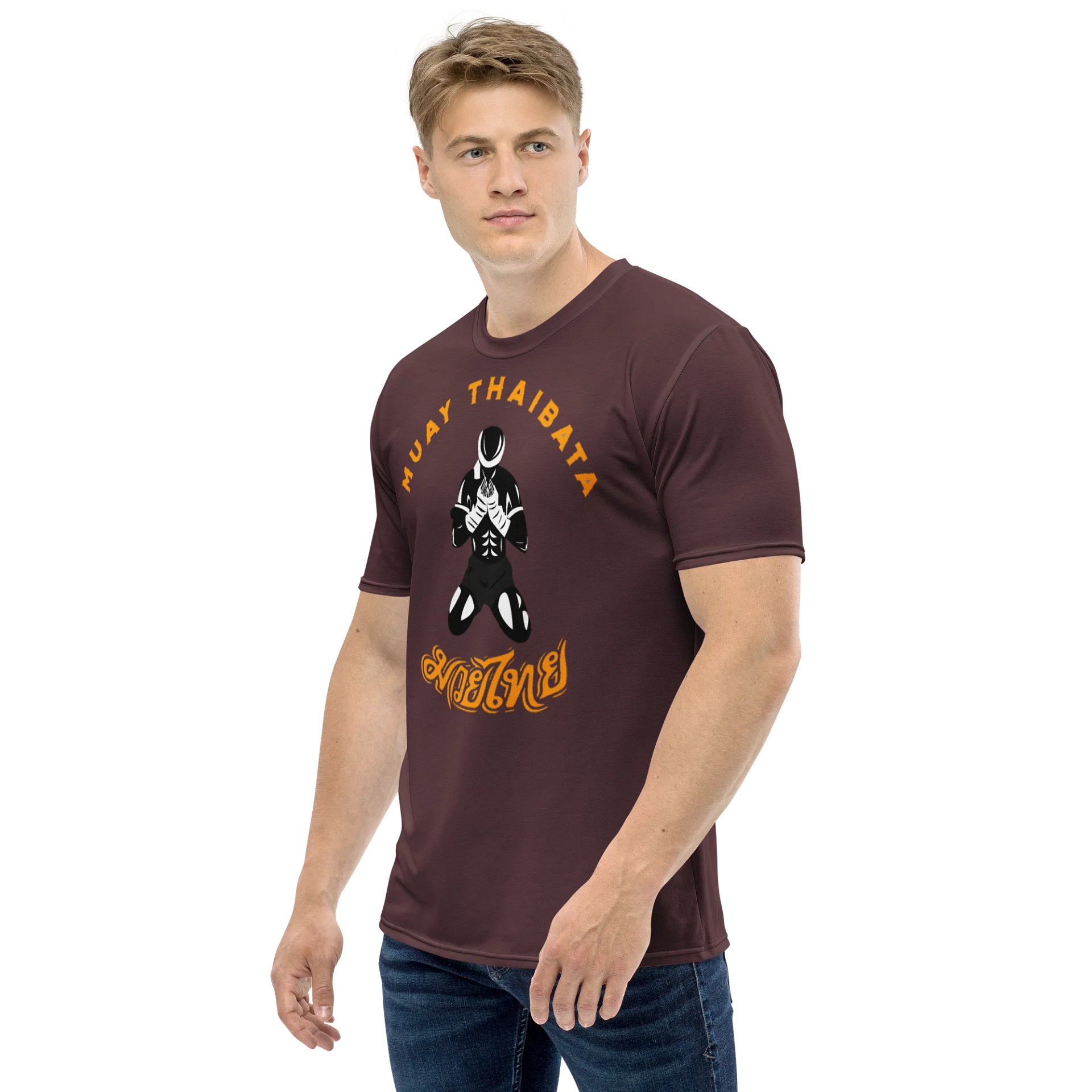 Muay Thaibata Training Shirt, Brown product image (3)